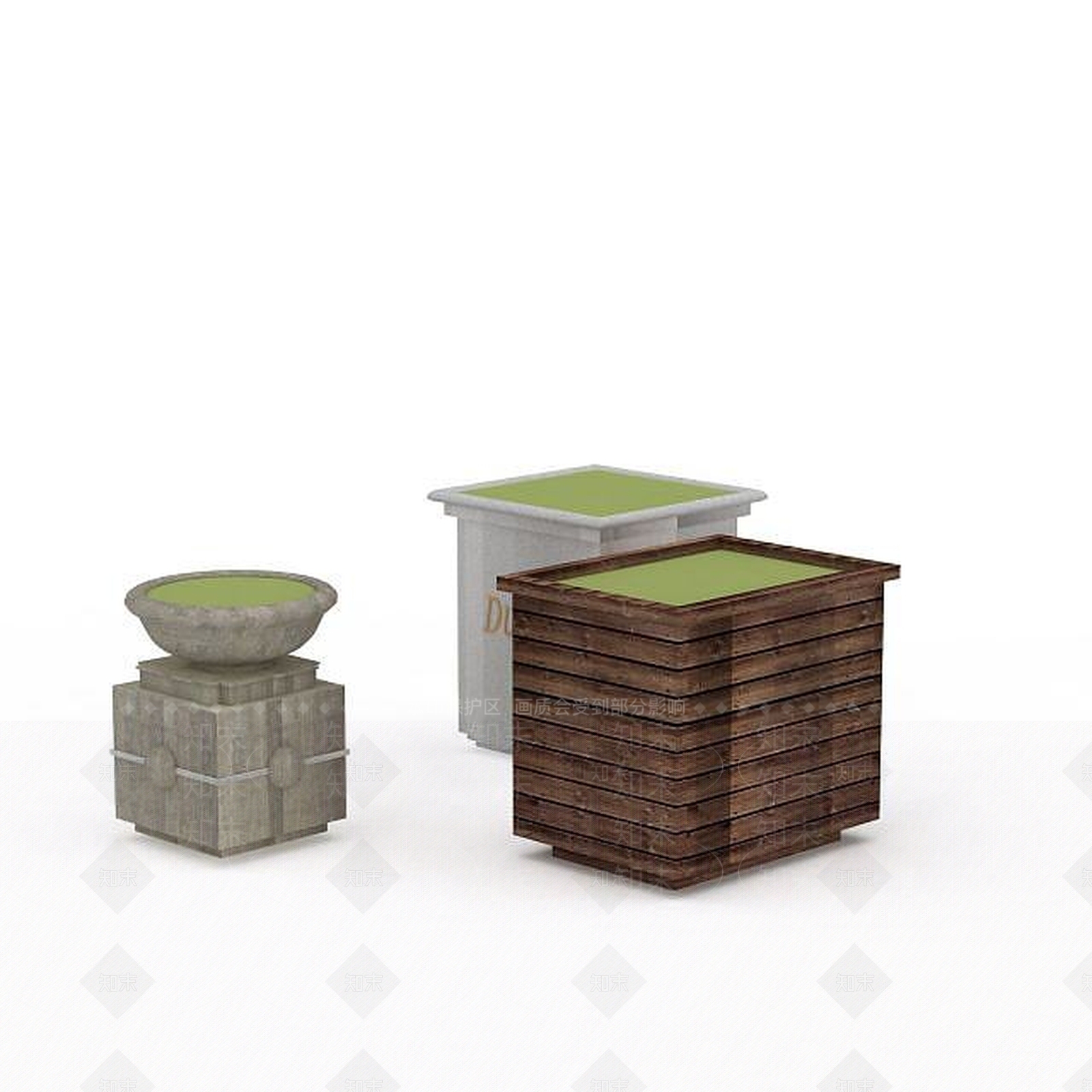 现代其他景观小品3D模型下载【ID:1194937013】