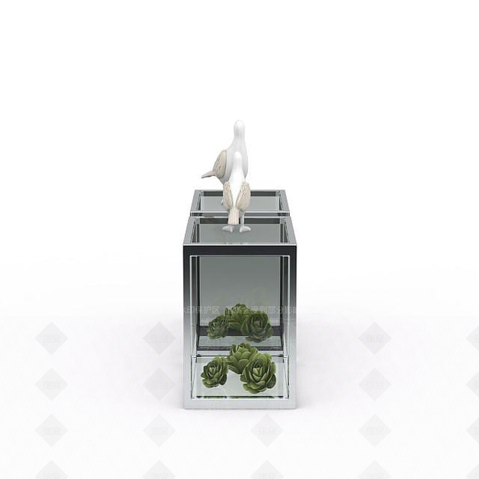 现代摆件组合3D模型下载【ID:1194939310】