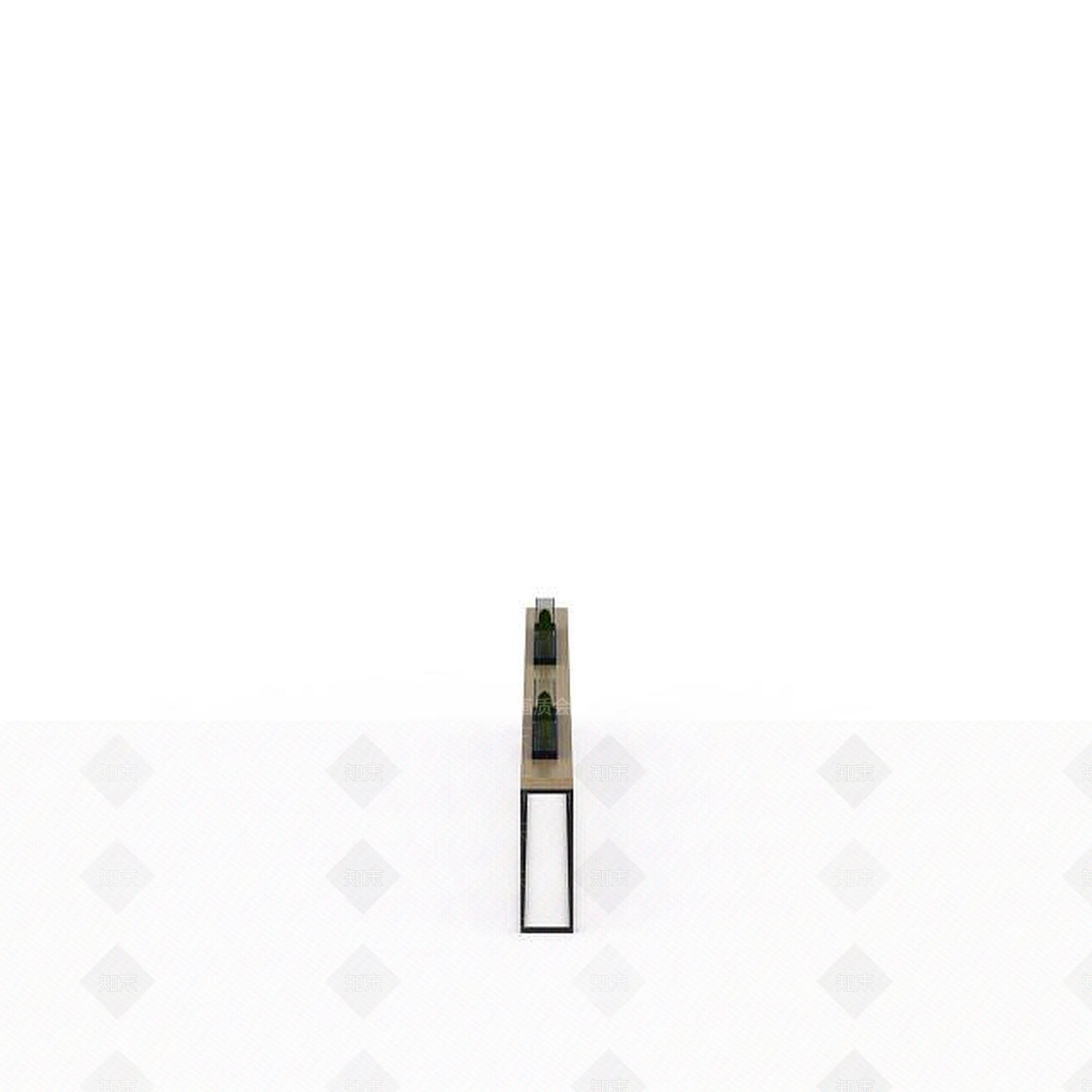 现代书桌3D模型下载【ID:1194939624】