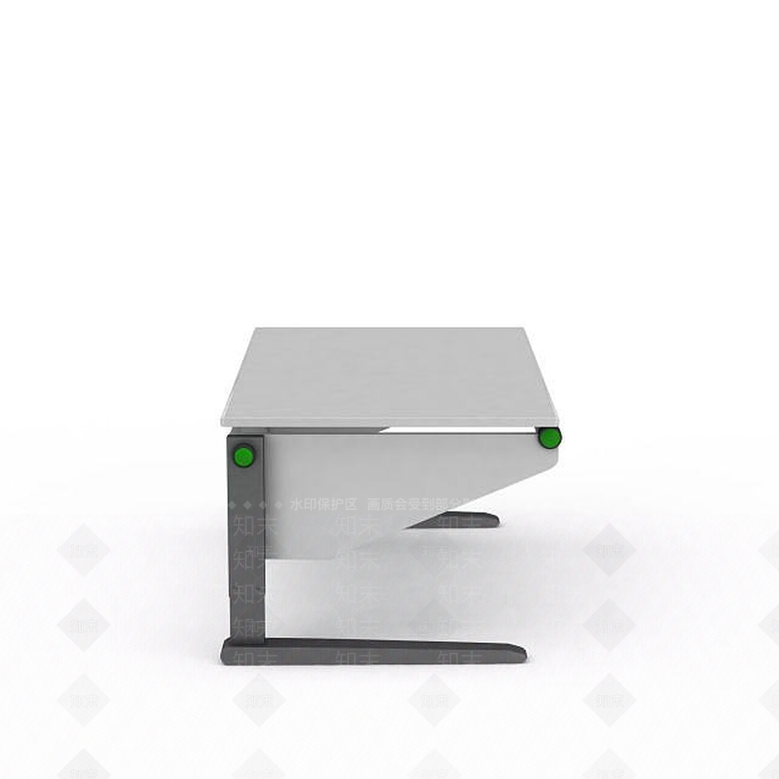 现代书桌3D模型下载【ID:1198915325】