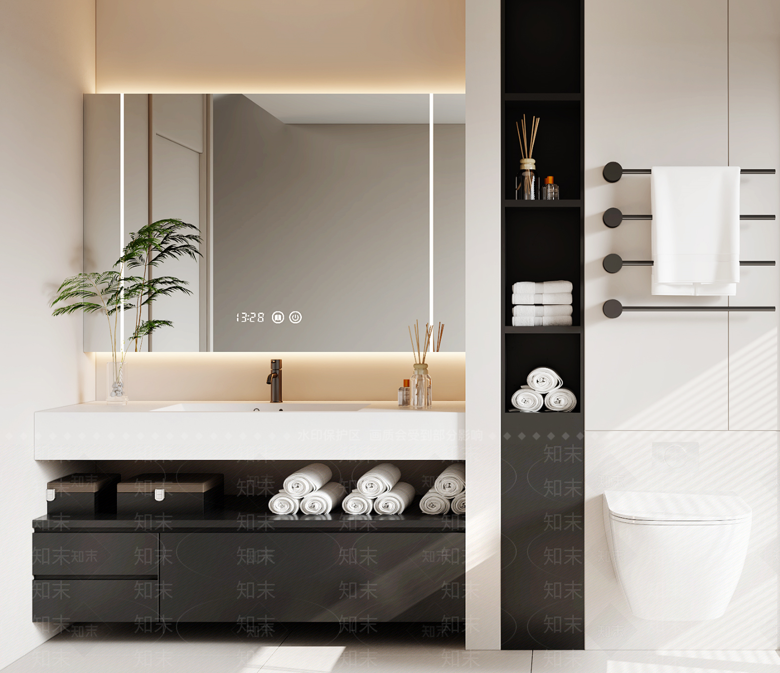 浴室柜3D模型下载【ID:1194940029】