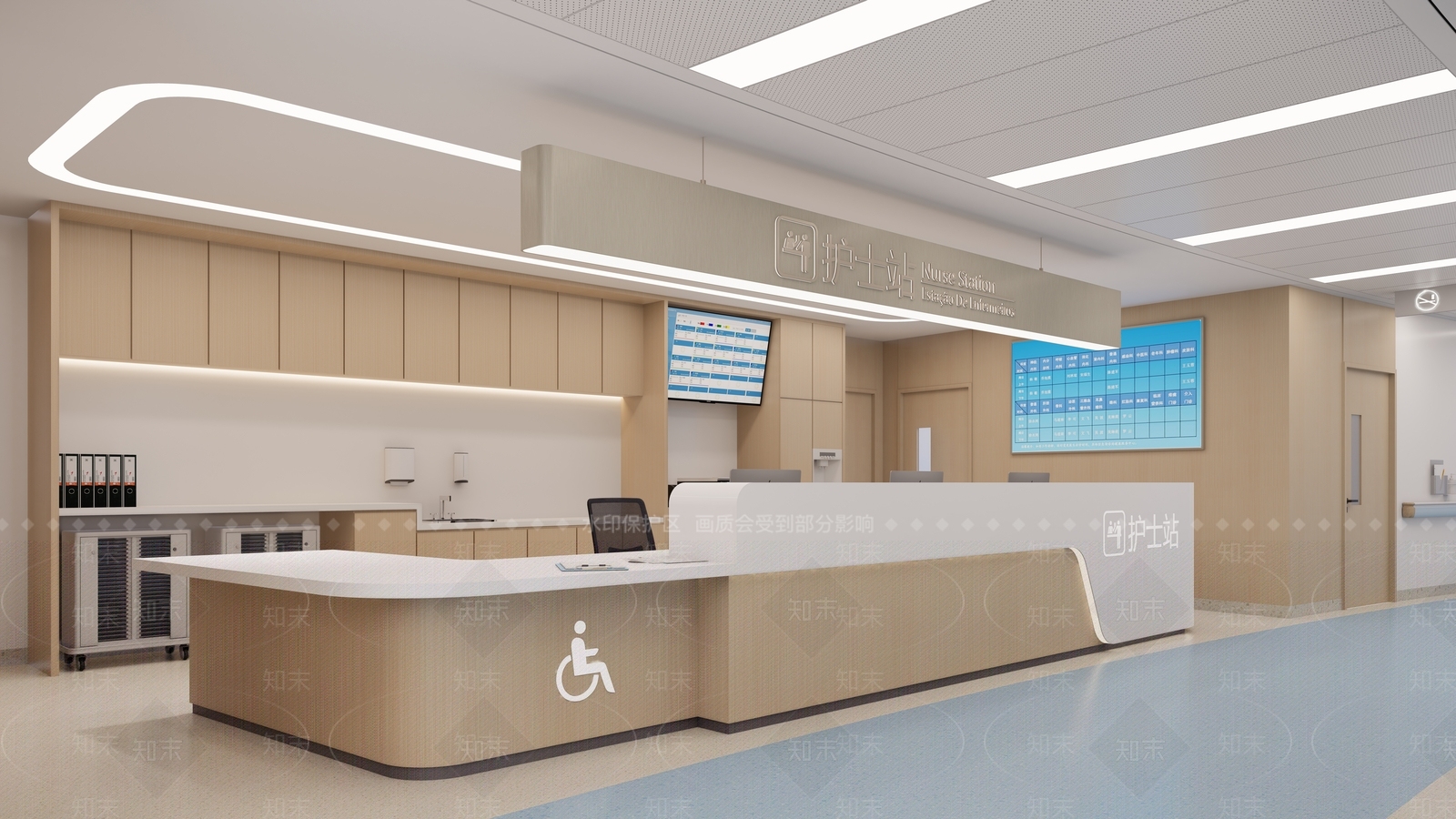 现代医院SU模型下载【ID:1194957113】