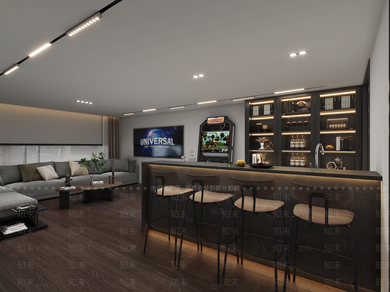 现代其他商业空间3D模型下载【ID:1194960257】