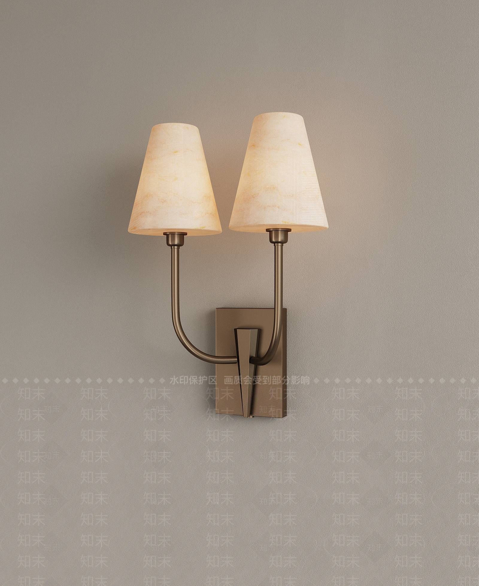 现代复古床头壁灯SU模型下载【ID:1194961578】