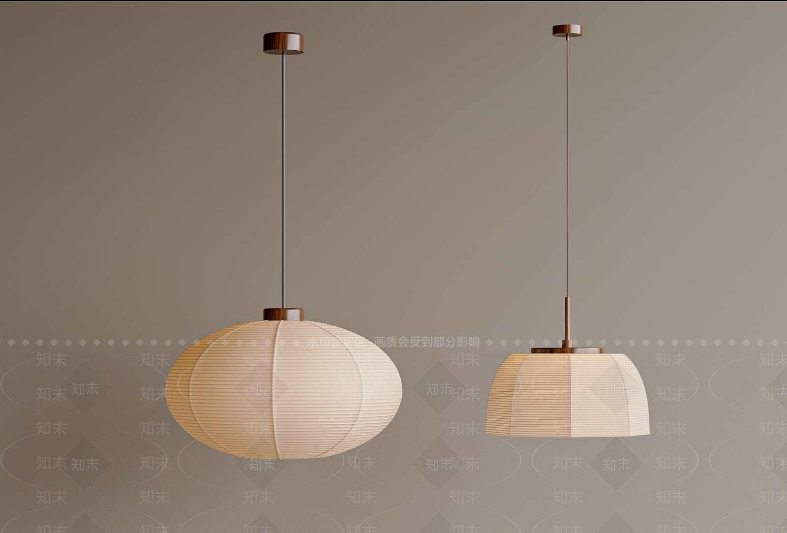 新中式中式吊灯3D模型下载【ID:1194963518】