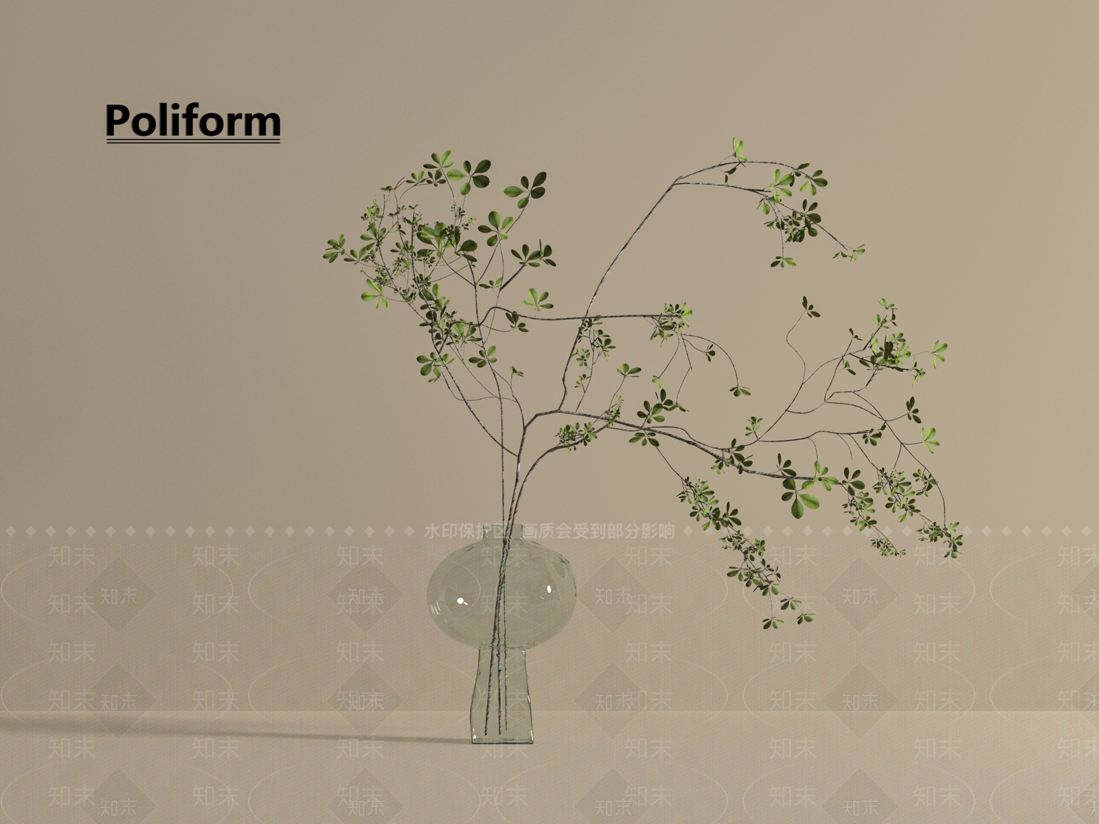 现代花瓶SU模型下载【ID:1194964539】