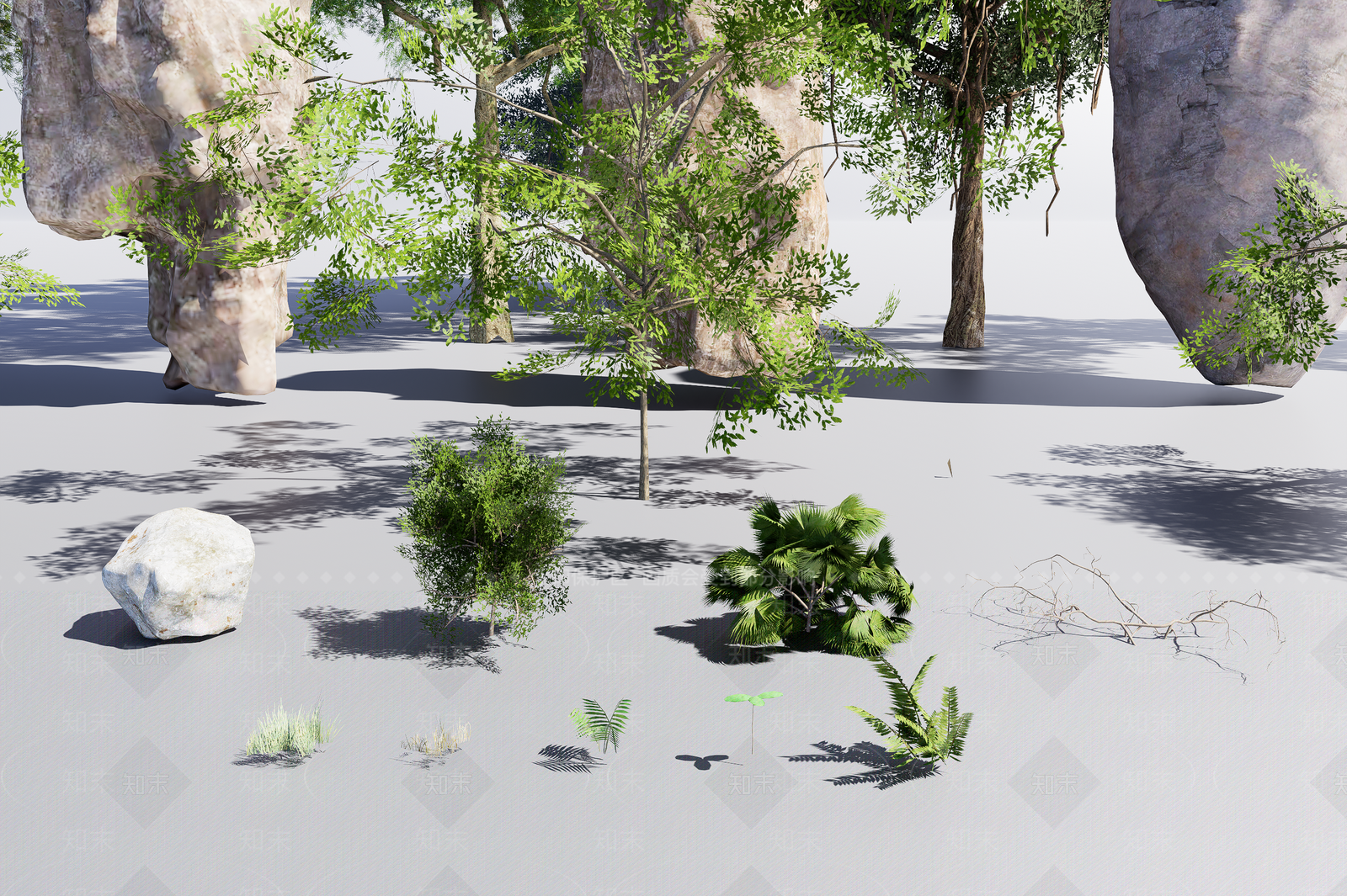 乔木3D模型下载【ID:1194966842】
