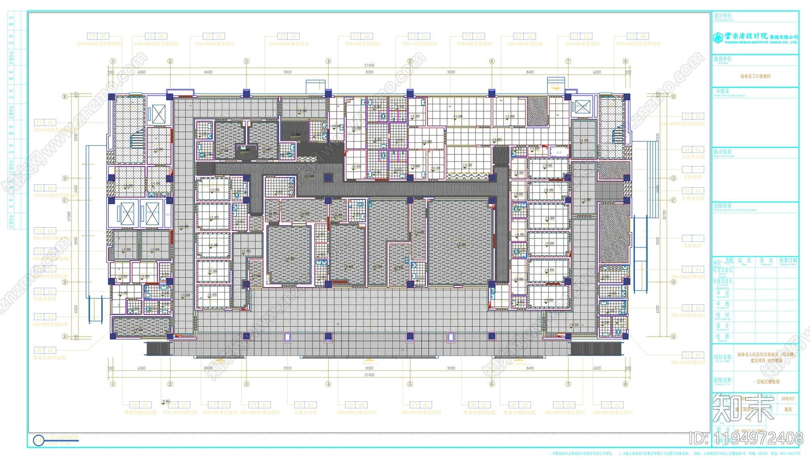 工装平面图cad施工图下载【ID:1194972408】
