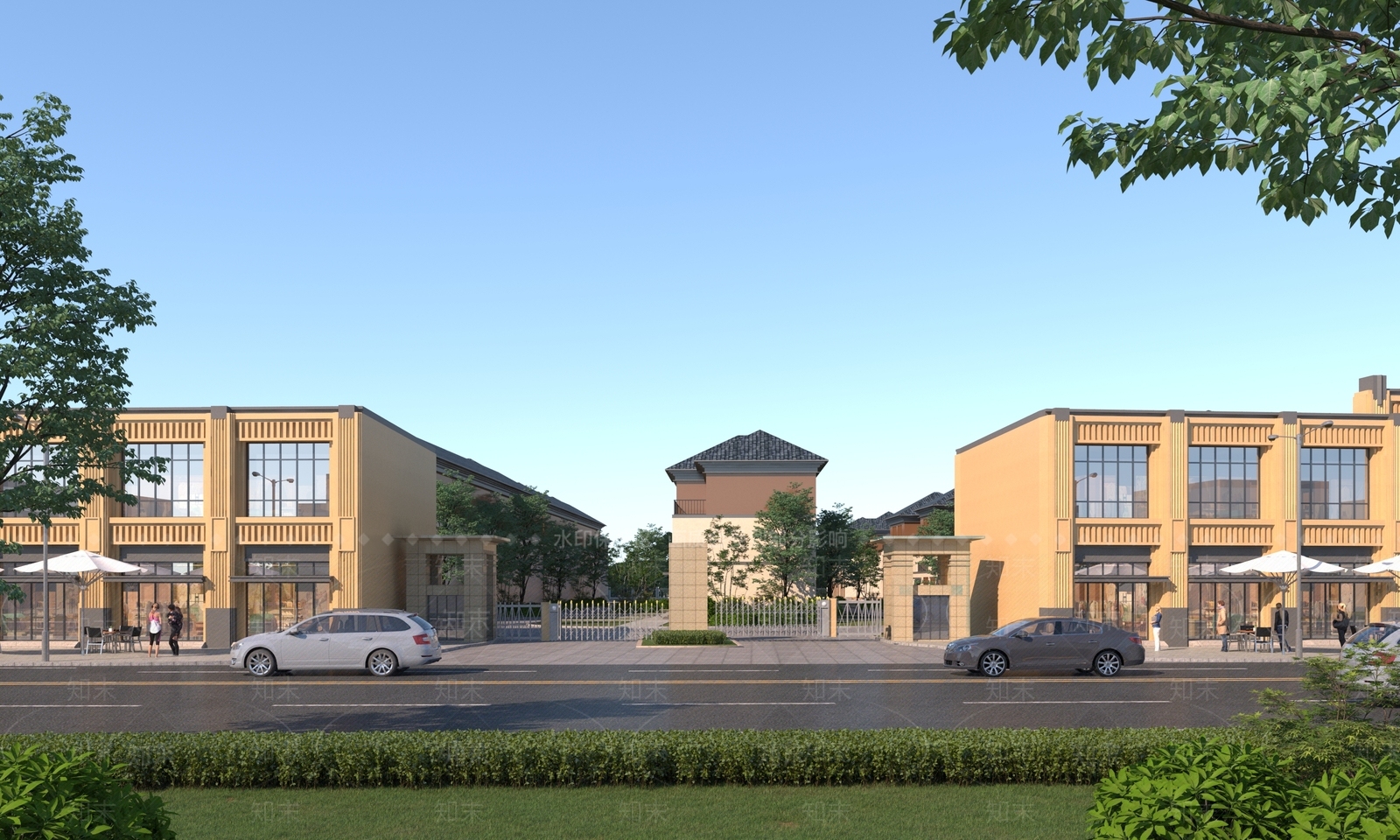 现代其他住宅外观3D模型下载【ID:1194974054】