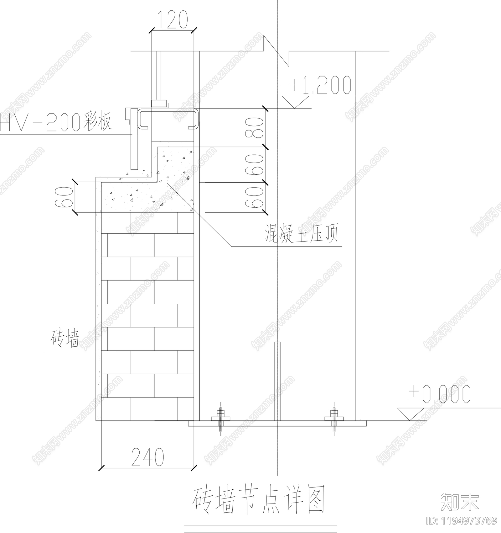 墙面节点施工图下载【ID:1194973769】