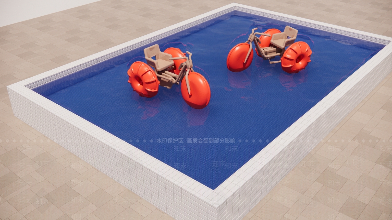 水上运动器材SU模型下载【ID:1194976803】