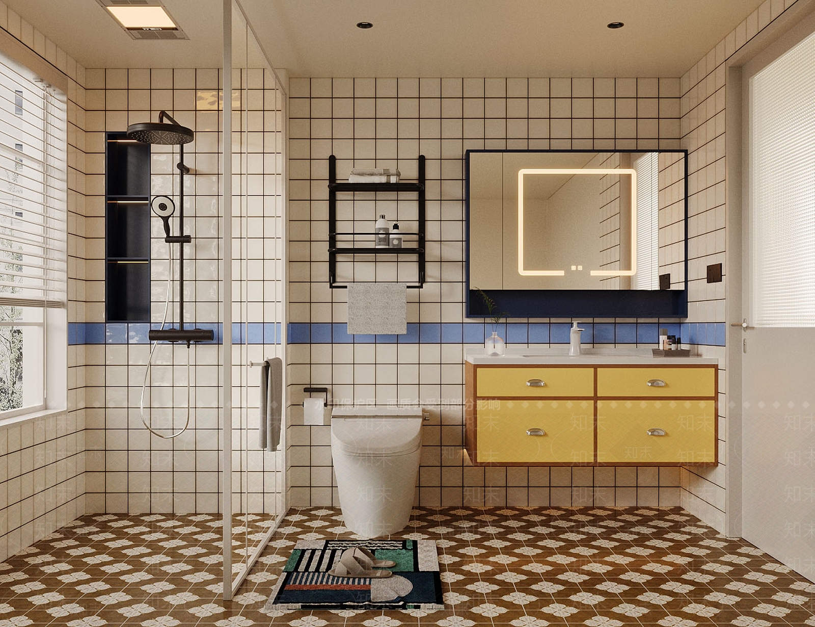 现代工业卫生间3D模型下载【ID:1194979825】