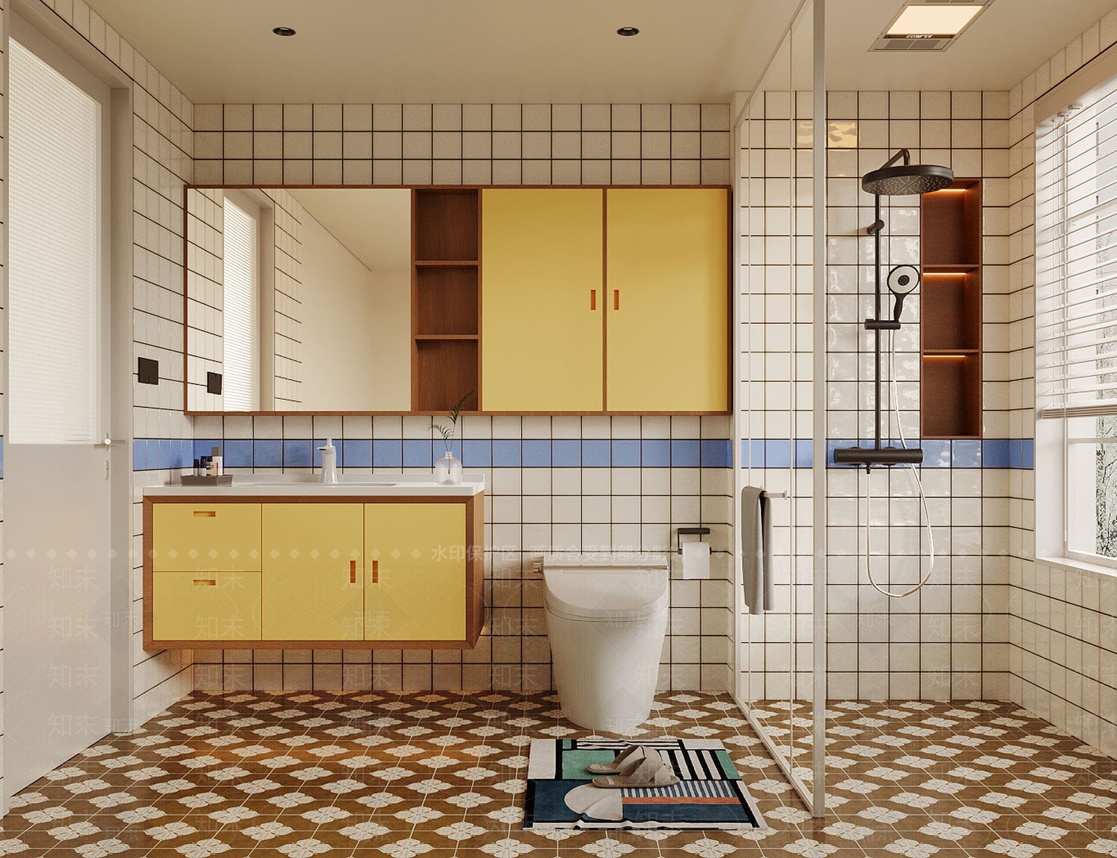 现代工业卫生间3D模型下载【ID:1194980020】