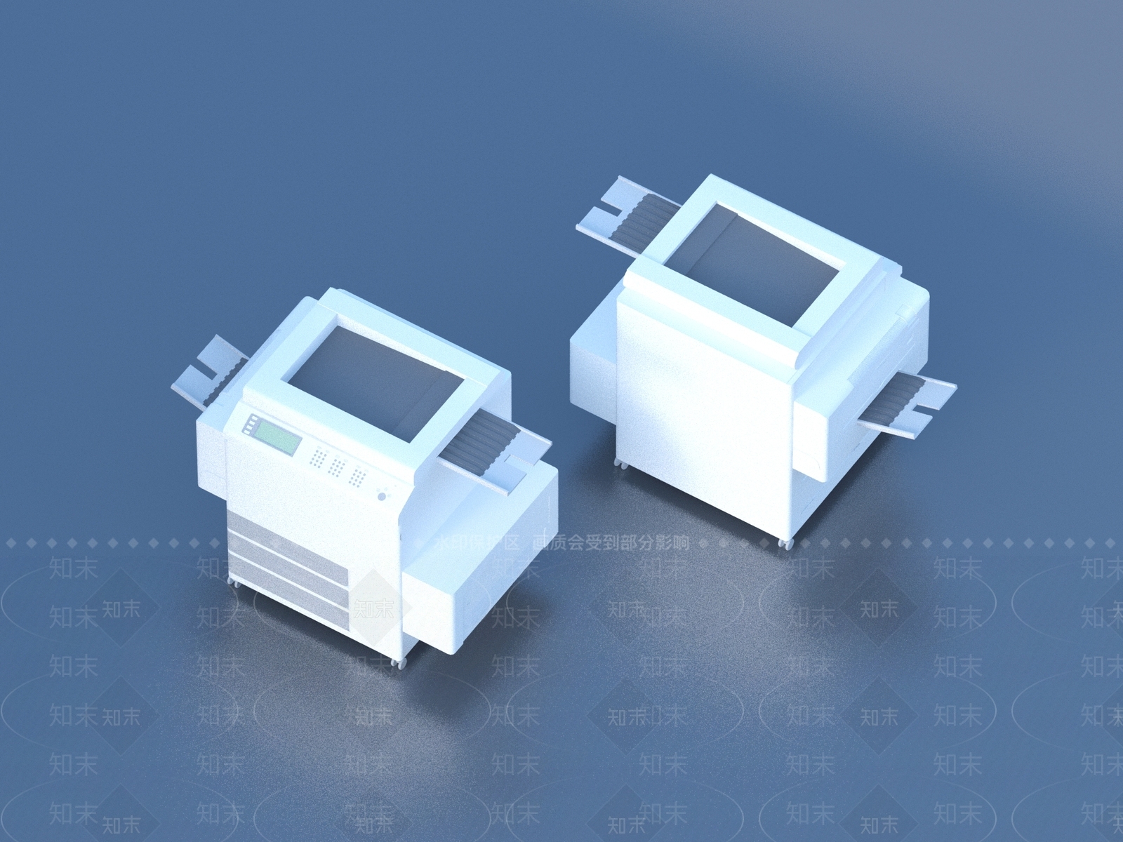办公用品3D模型下载【ID:1194985391】