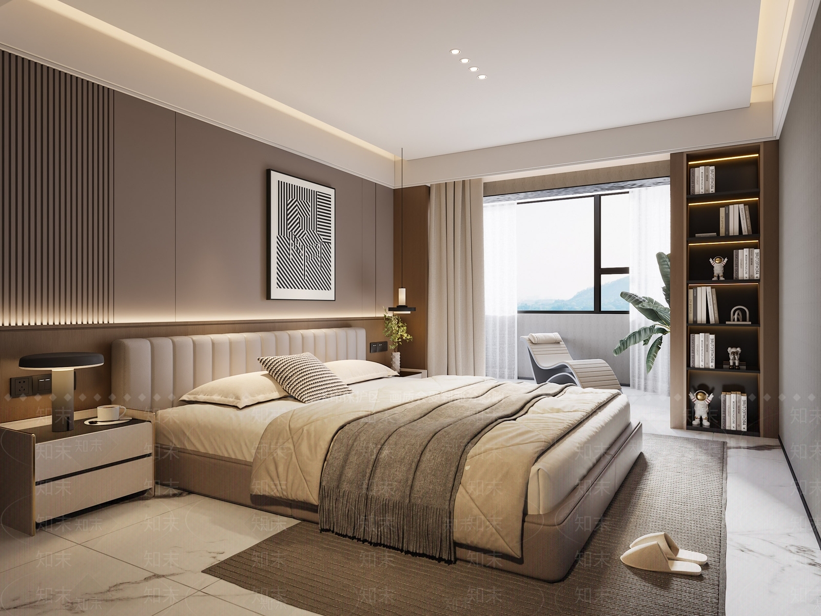 软包双人床双人床3D模型下载【ID:1227279908】