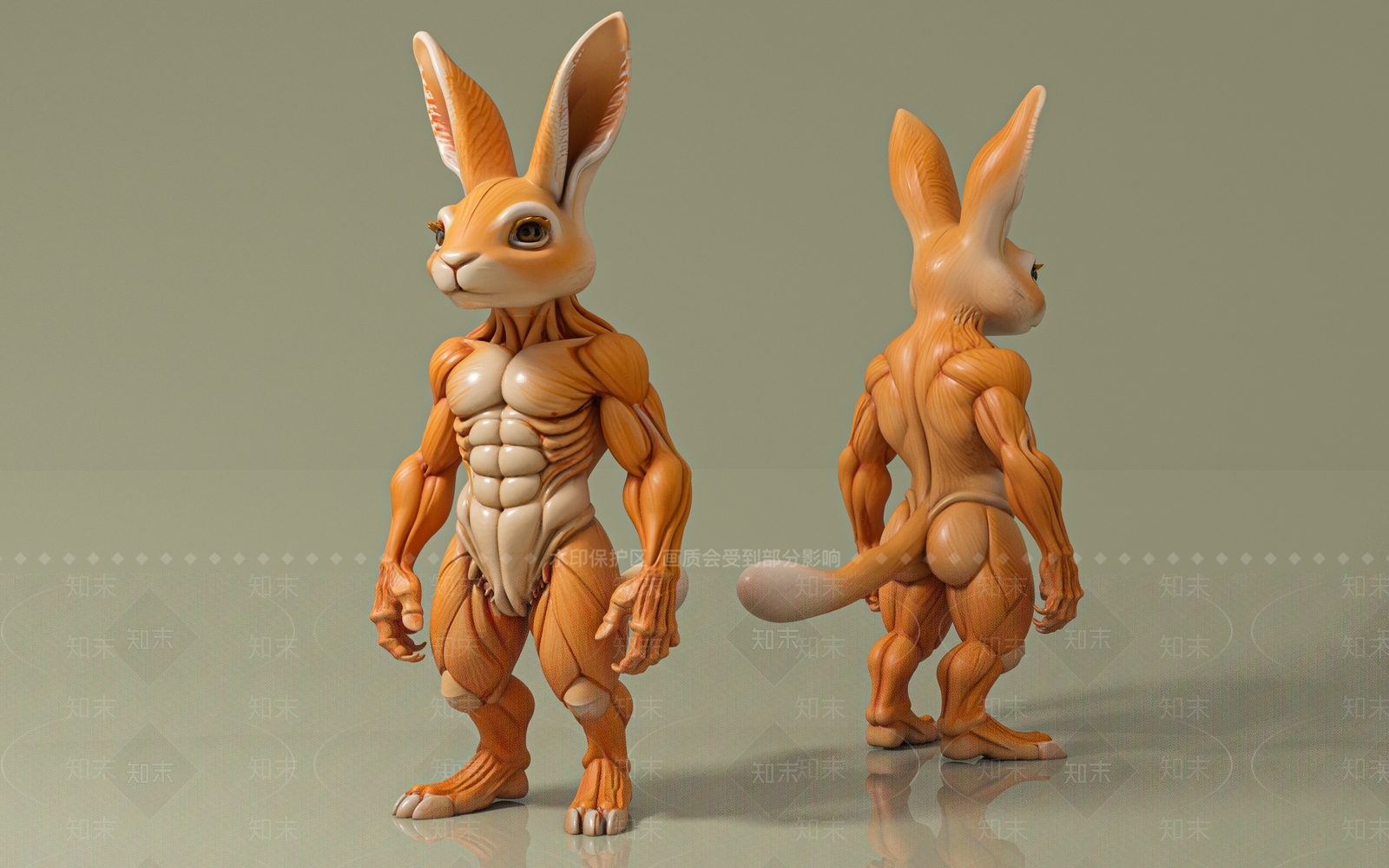爬行类动物3D模型下载【ID:1195005806】