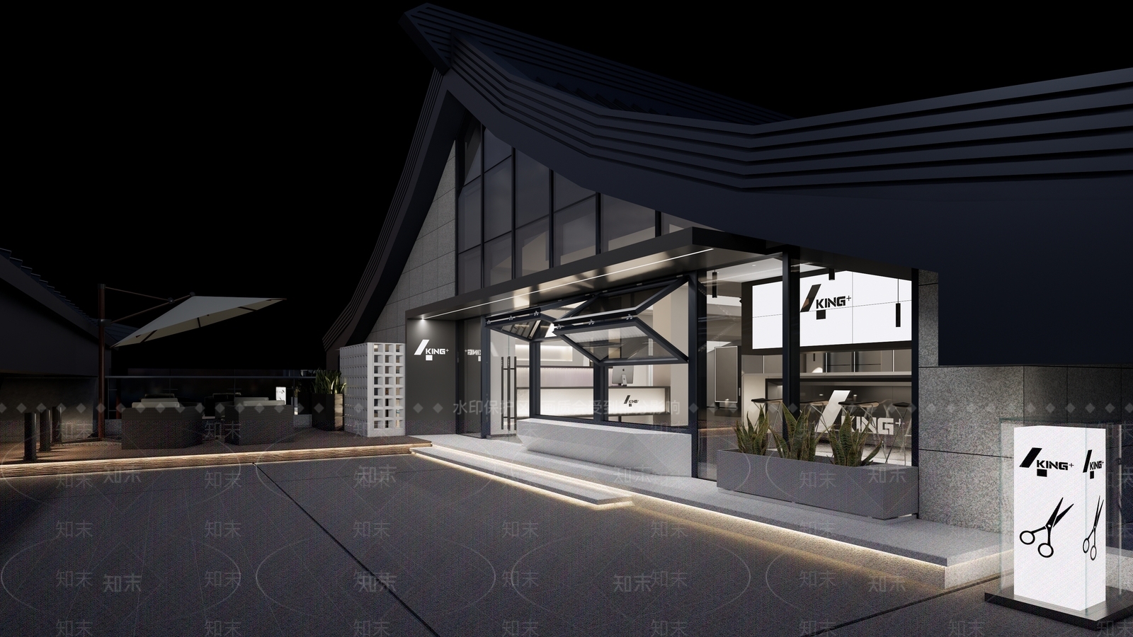 现代中式其他店铺SU模型下载【ID:1195007193】