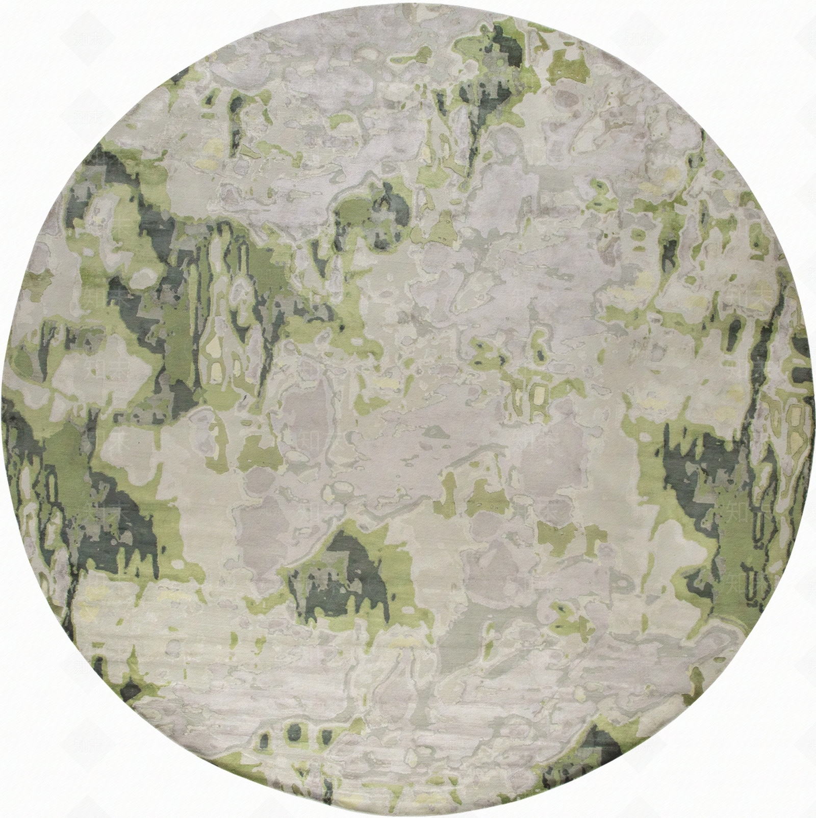 新中式中式圆形地毯贴图下载【ID:1195026601】