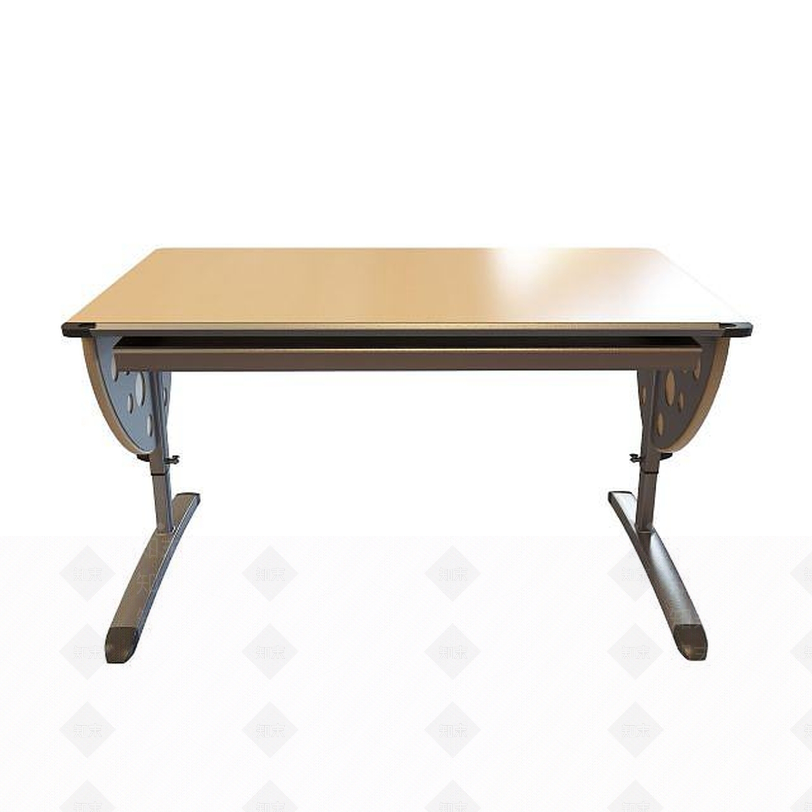 现代课桌3D模型下载【ID:1195027803】