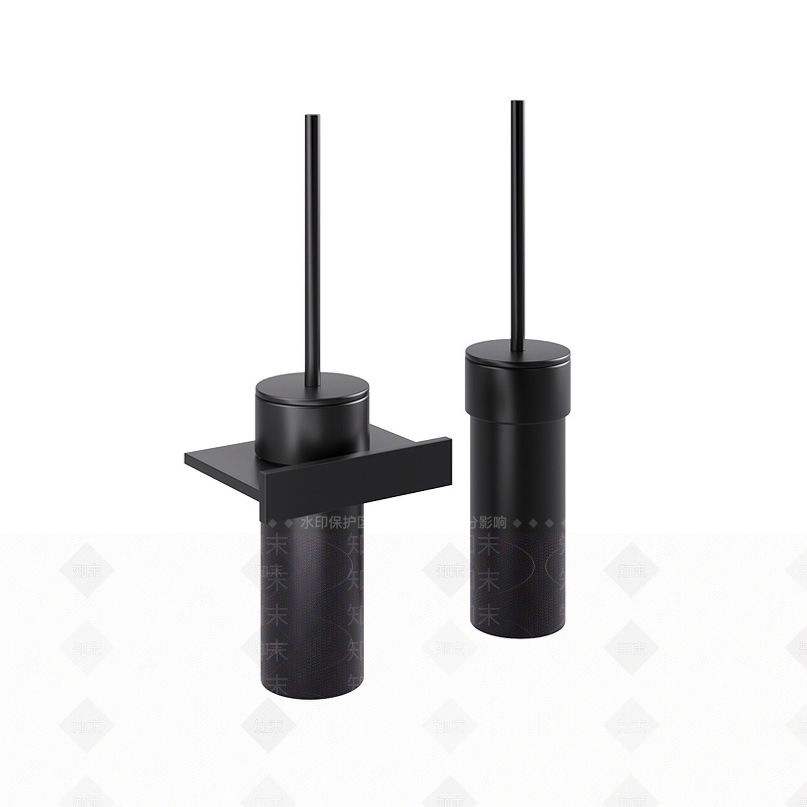 现代马桶刷3D模型下载【ID:1195029287】