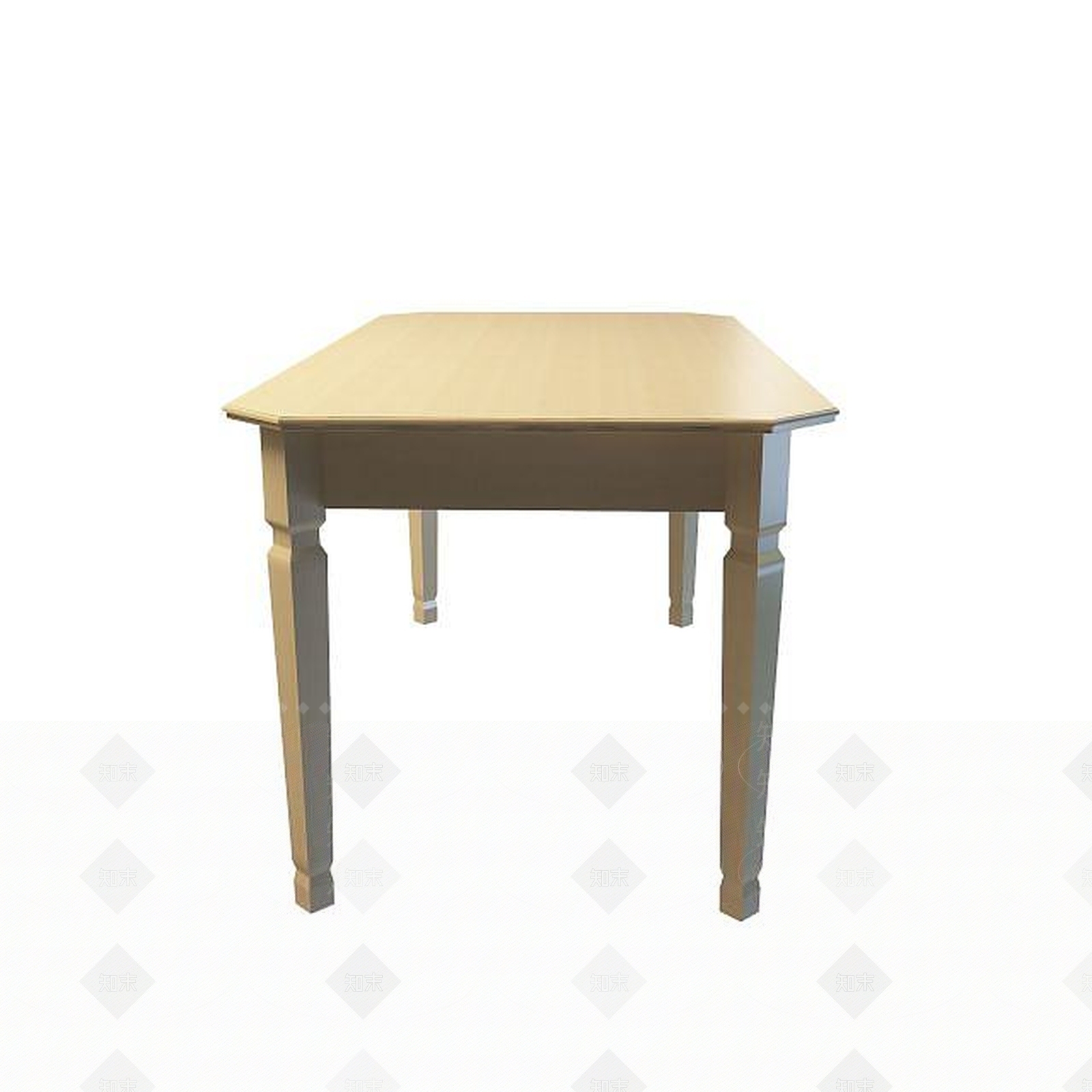 中式桌子3D模型下载【ID:1195042367】