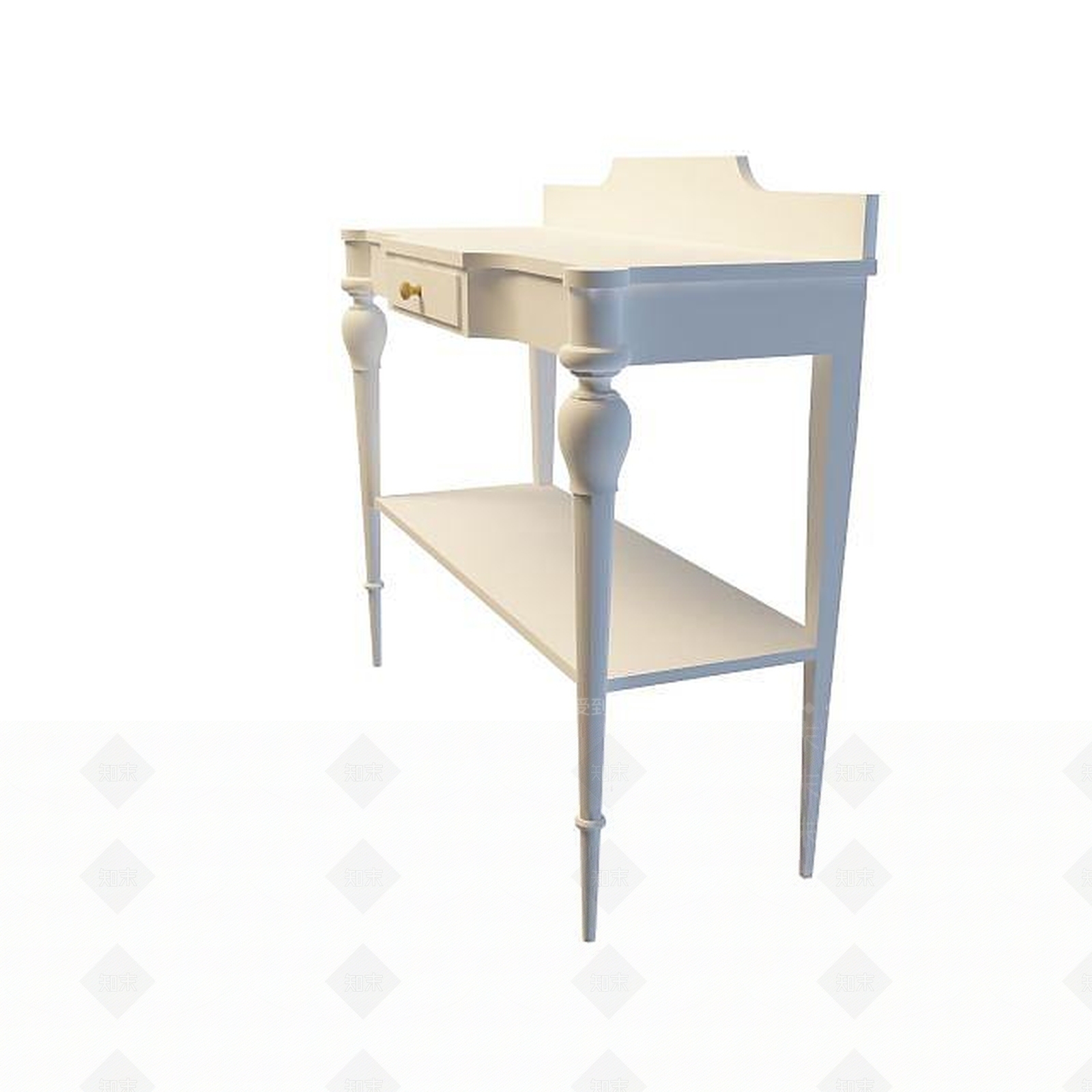 欧式古典欧式边几3D模型下载【ID:1195044942】