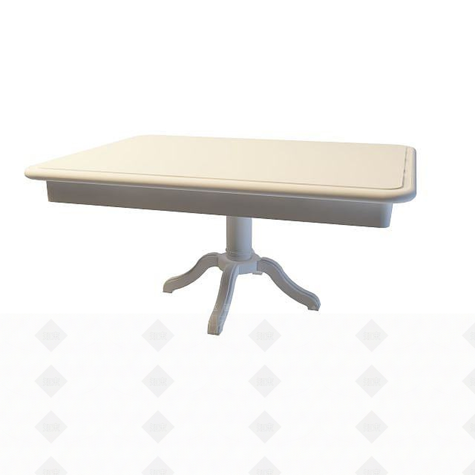 现代橡木桌子3D模型下载【ID:1195047083】
