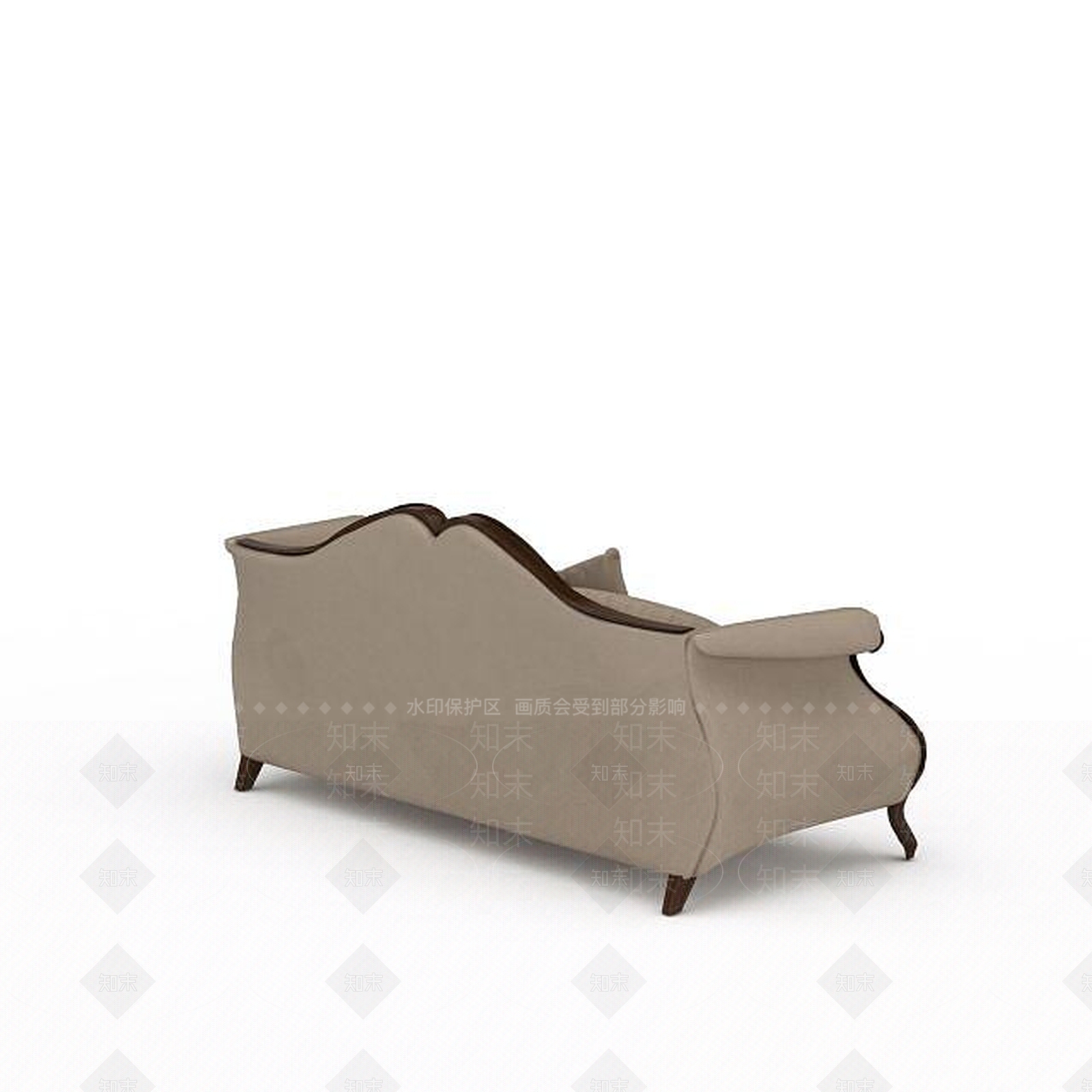 现代双人沙发3D模型下载【ID:1195052208】