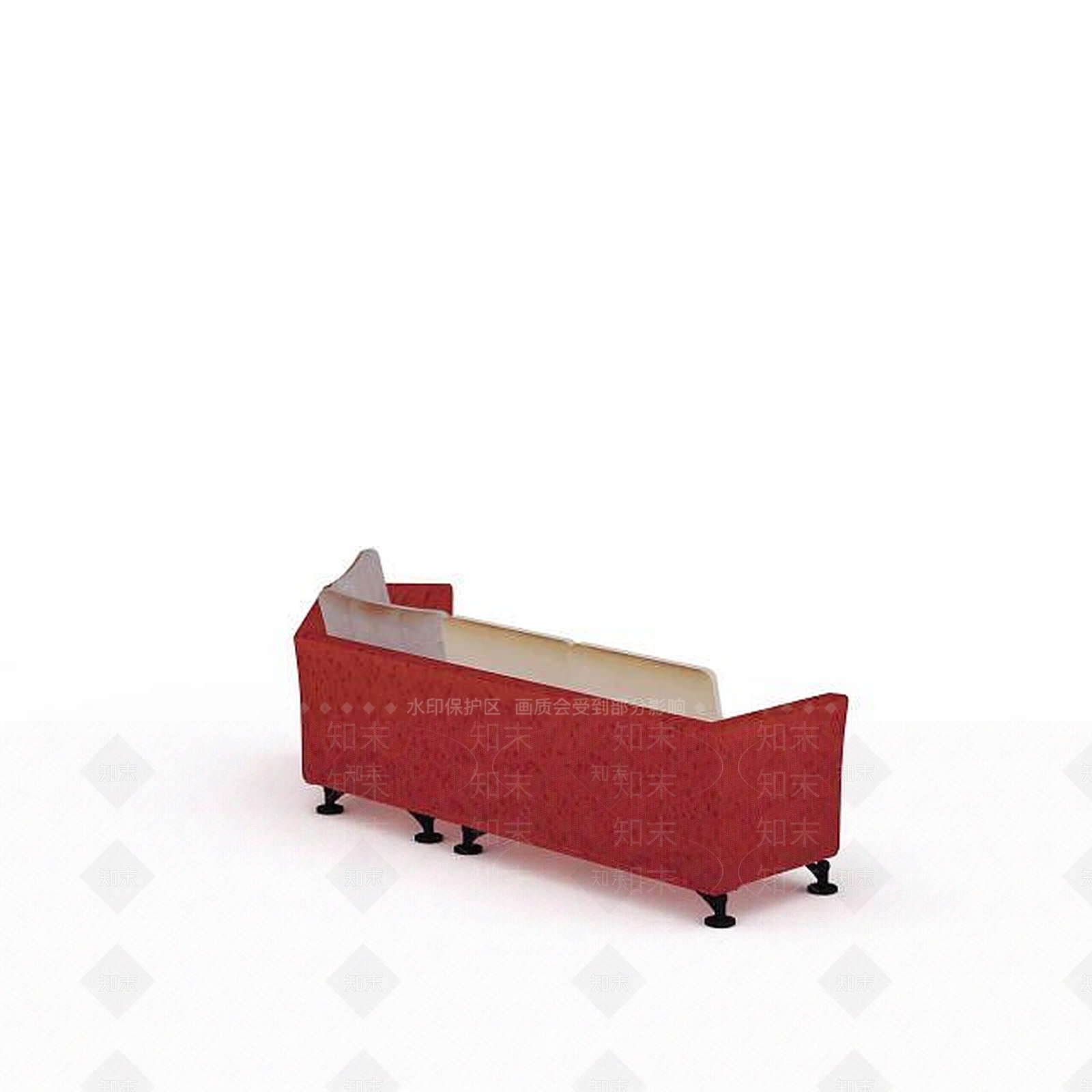 现代双人沙发3D模型下载【ID:1195053898】