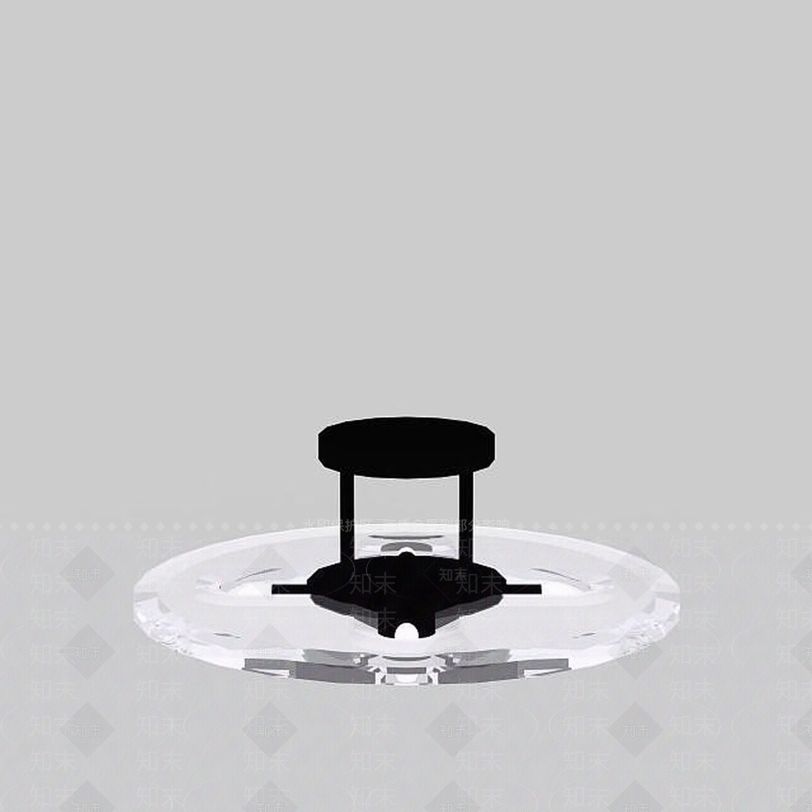 现代灯具组合3D模型下载【ID:1198923910】