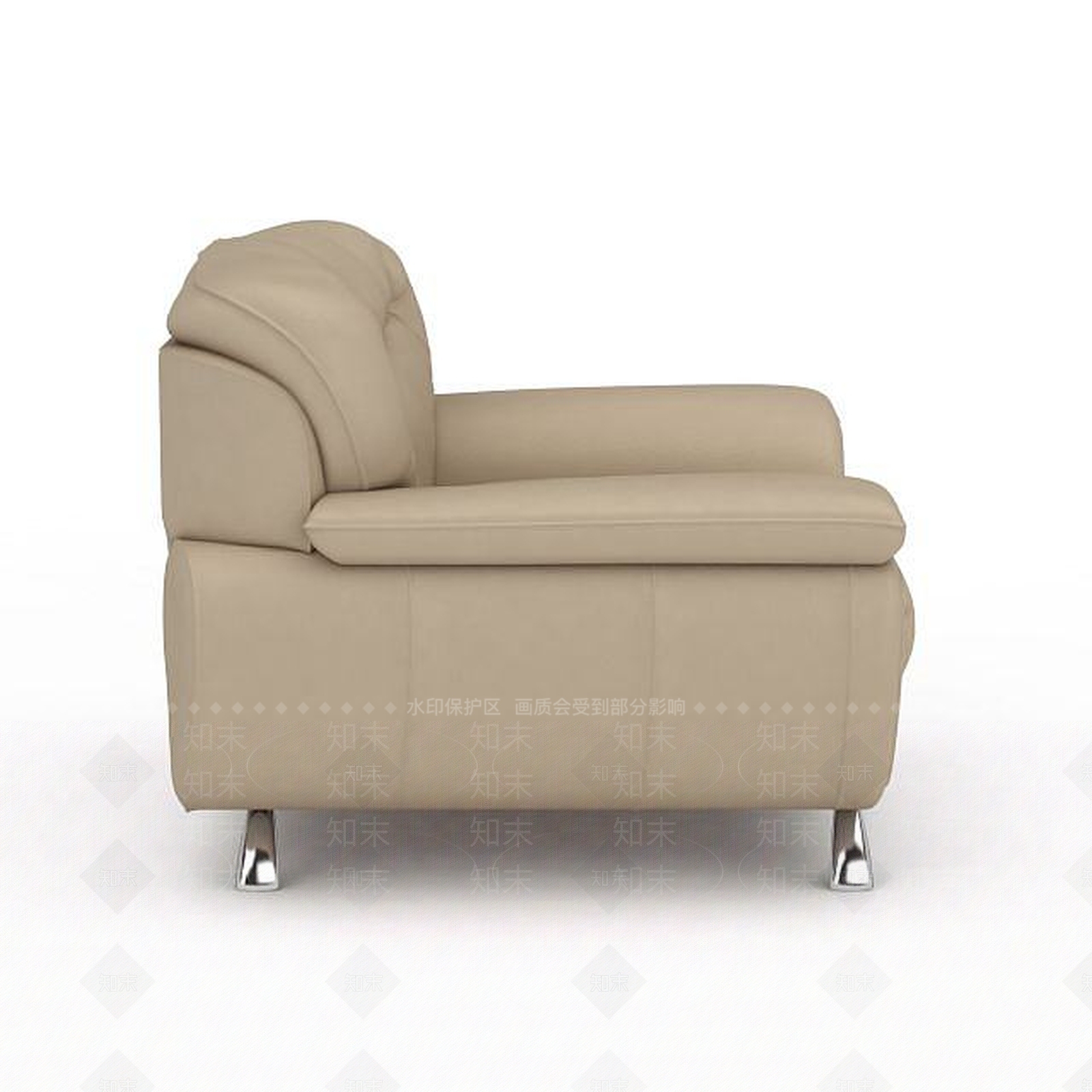 现代双人沙发3D模型下载【ID:1198913672】