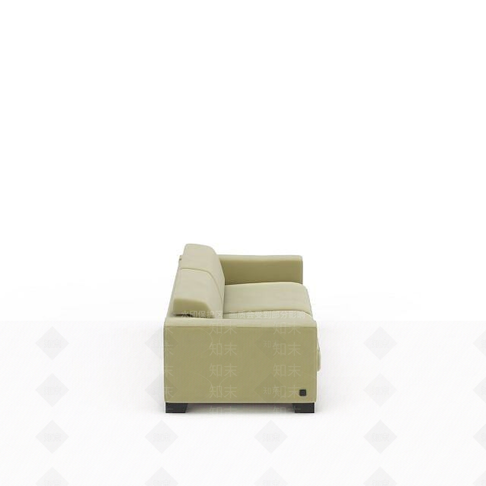 现代双人沙发3D模型下载【ID:1198913611】
