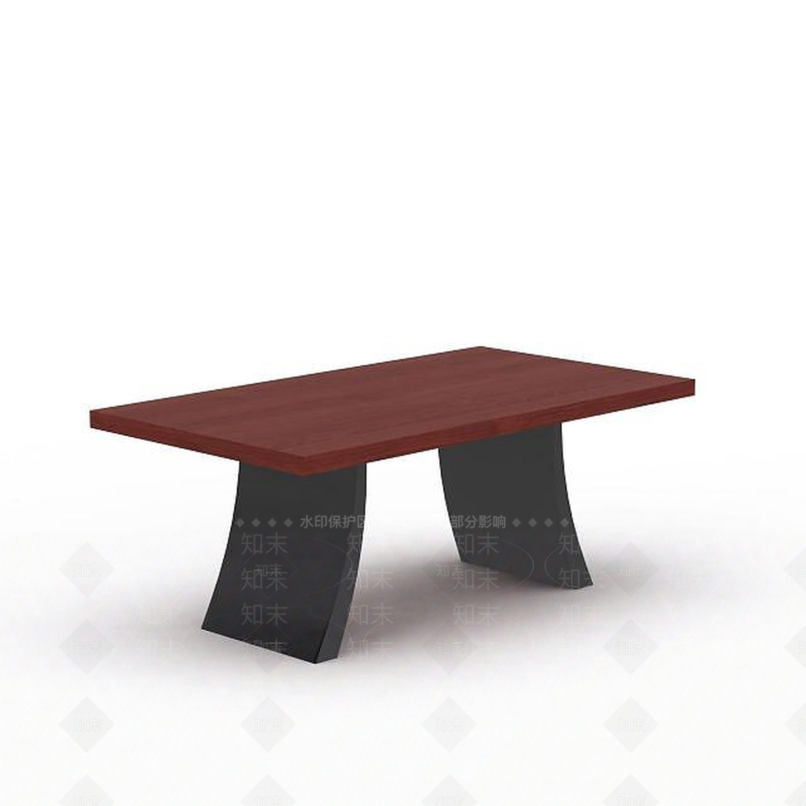 现代书桌椅3D模型下载【ID:1195055290】