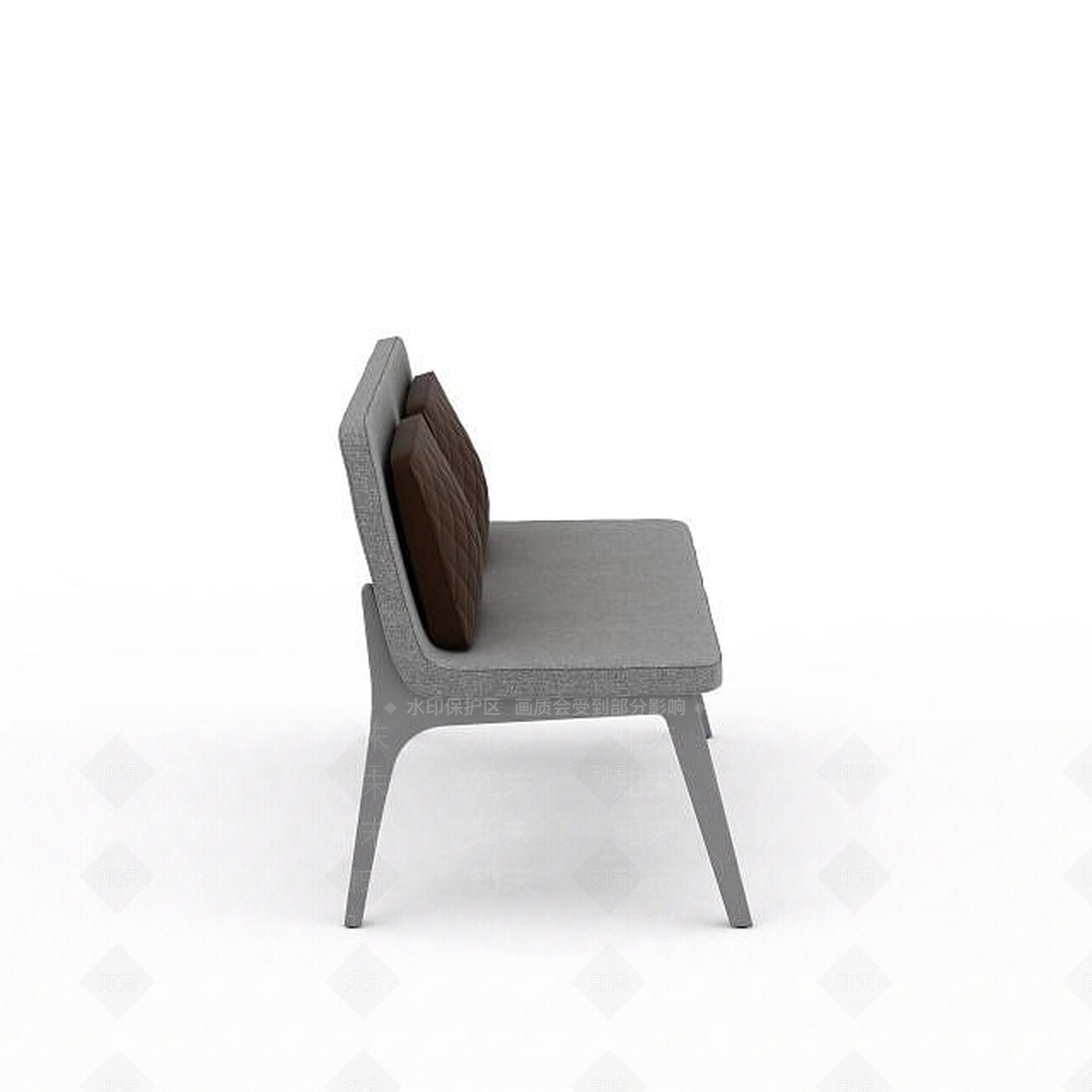 现代双人沙发3D模型下载【ID:1195057200】