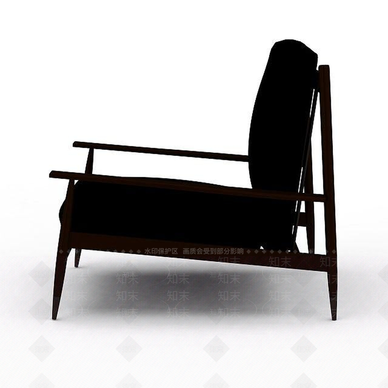现代休闲椅3D模型下载【ID:1198913003】