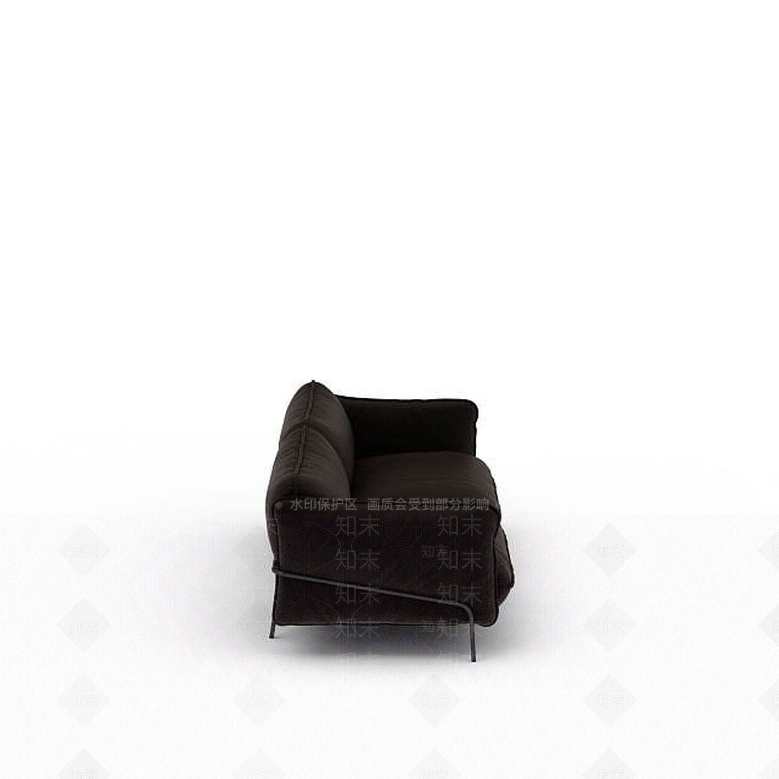 现代双人沙发3D模型下载【ID:1195057526】