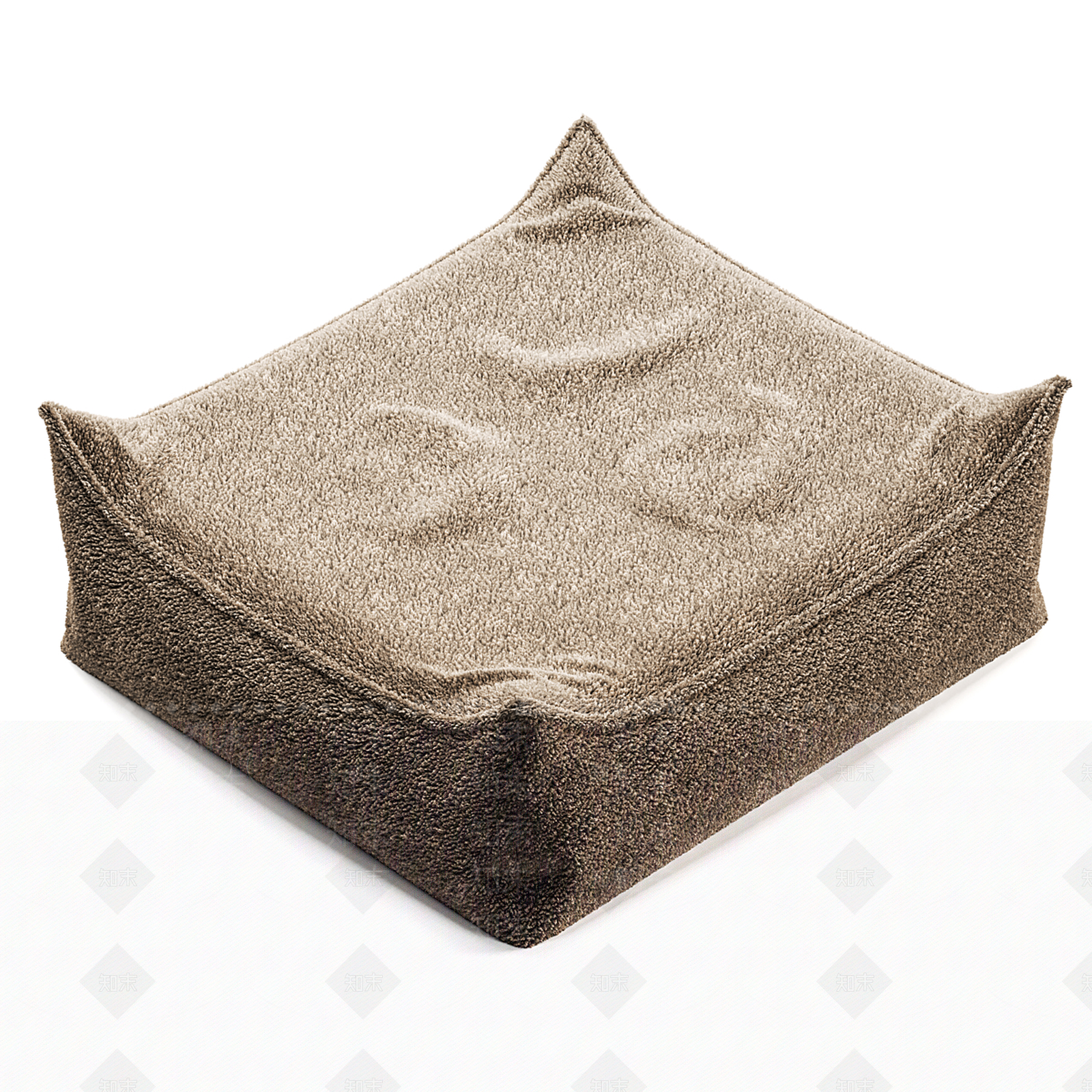 现代奶油懒人沙发3D模型下载【ID:1195058248】