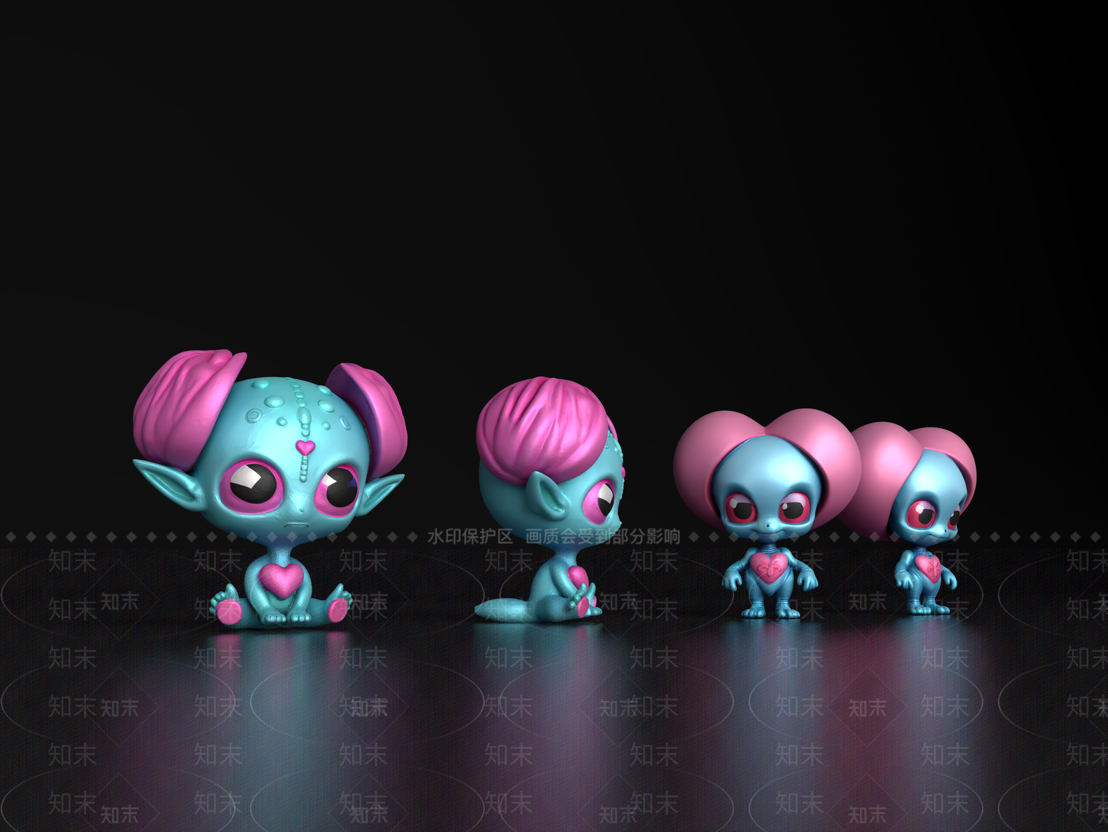 虚拟人物3D模型下载【ID:1195060208】