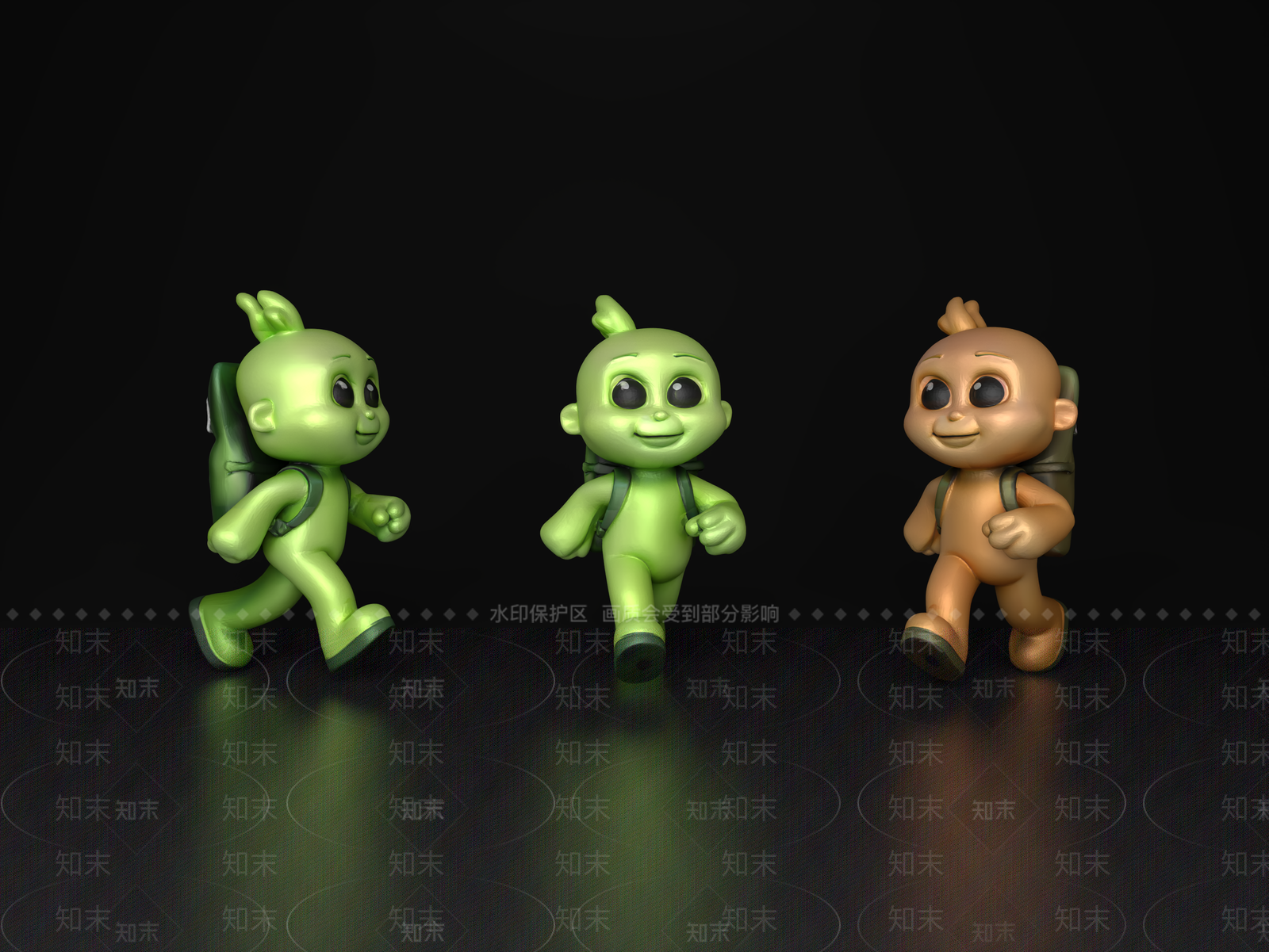 虚拟人物3D模型下载【ID:1195061341】