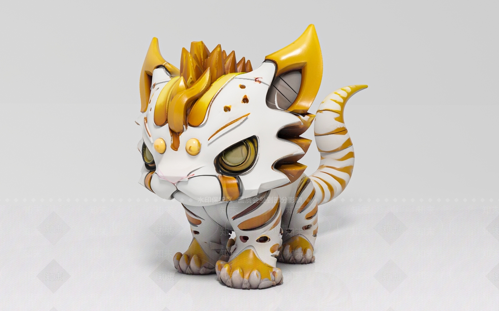 爬行类动物3D模型下载【ID:1195064598】
