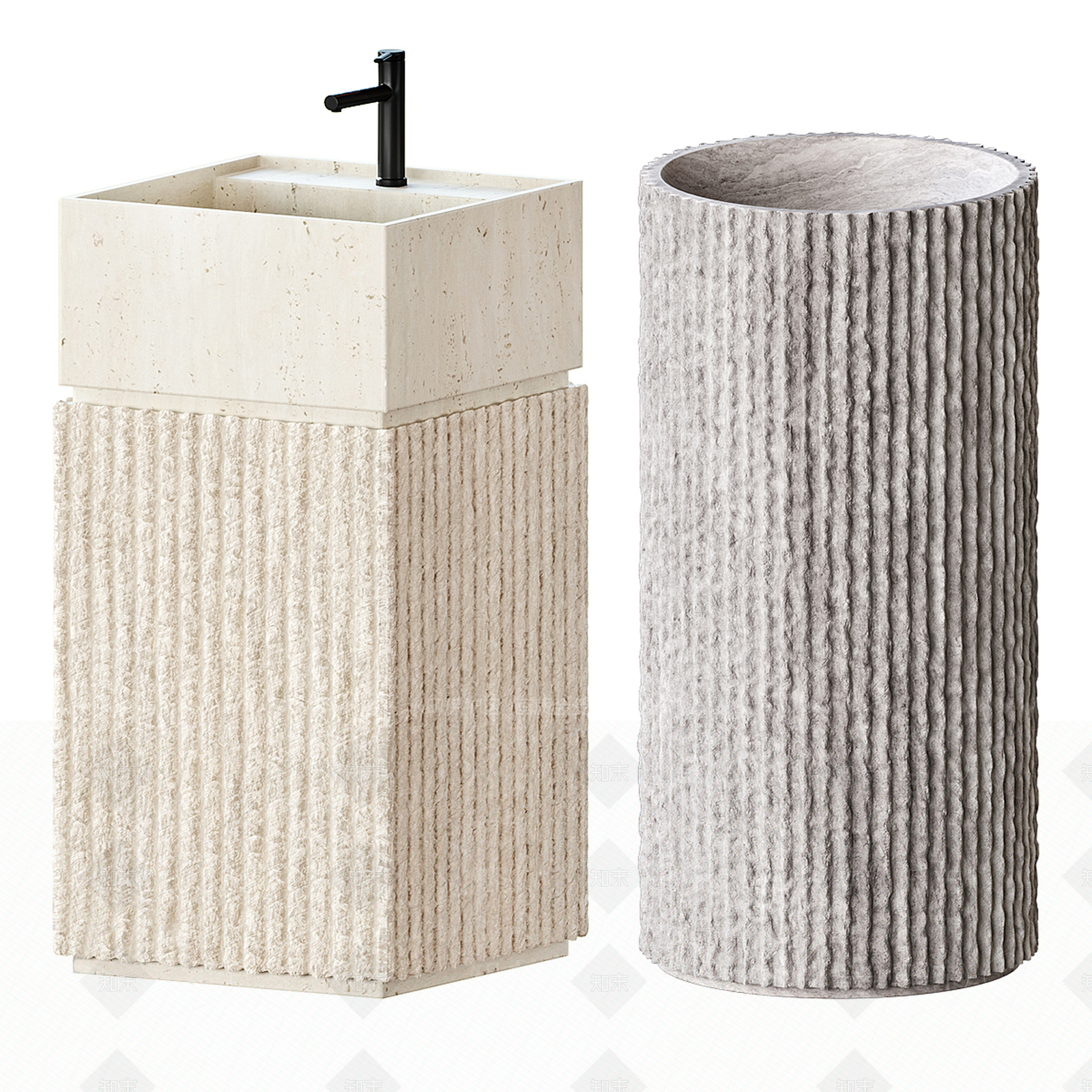 洗手台3D模型下载【ID:1195084609】