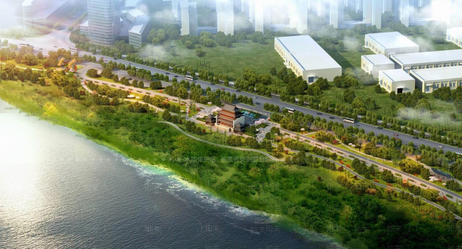 中式公园3D模型下载【ID:1195093673】