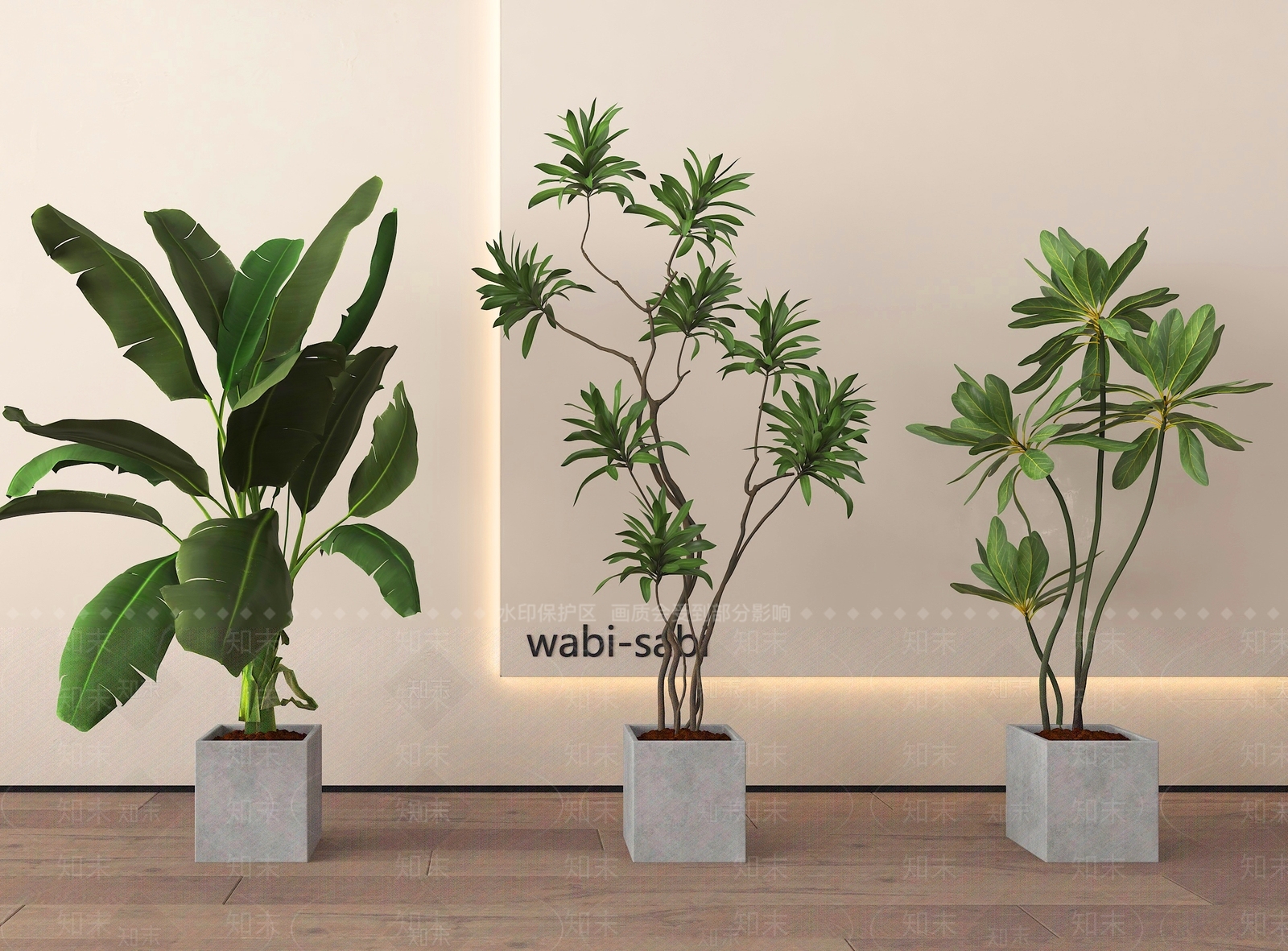 盆栽SU模型下载【ID:1195095008】
