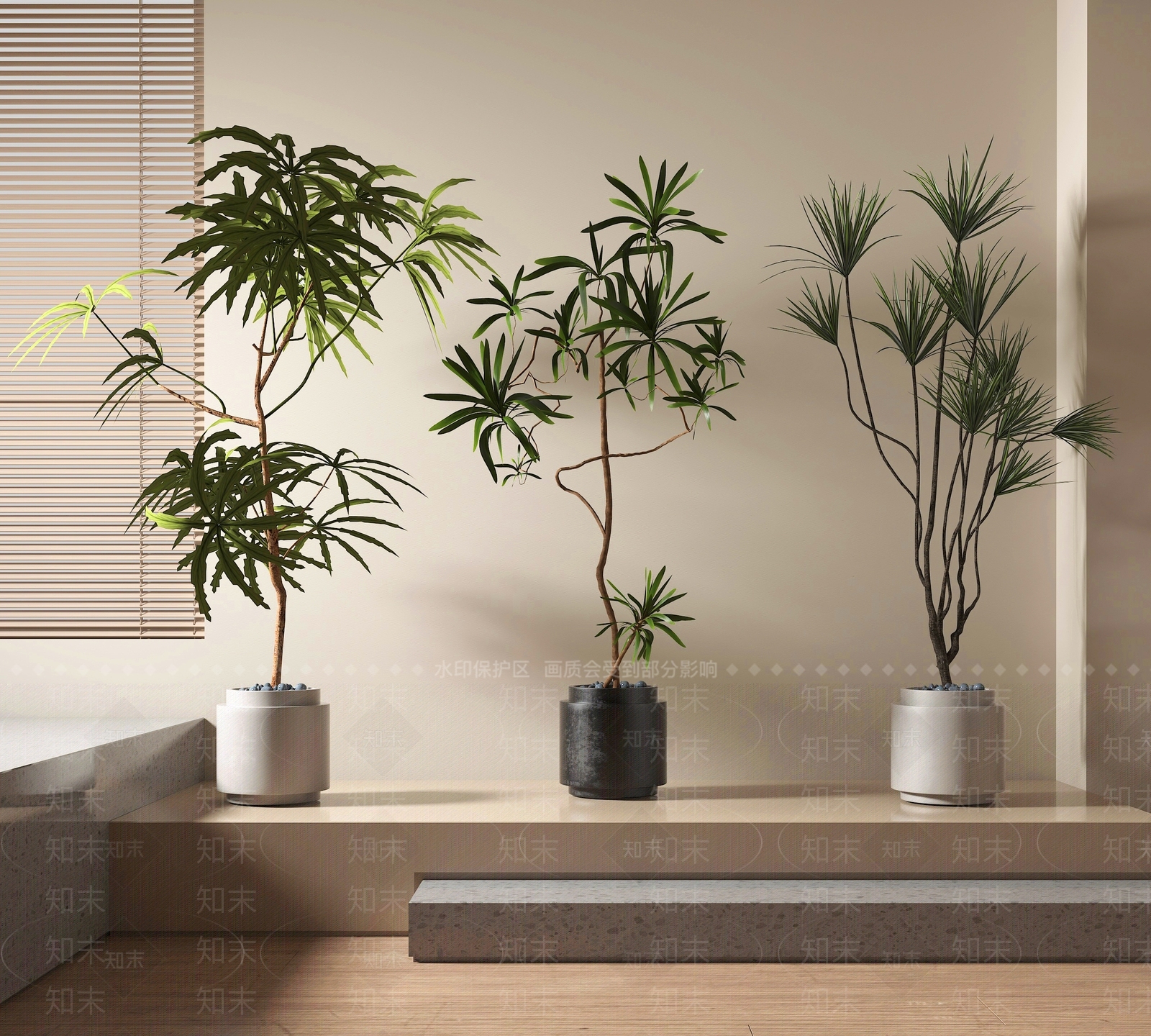 盆栽SU模型下载【ID:1195095627】