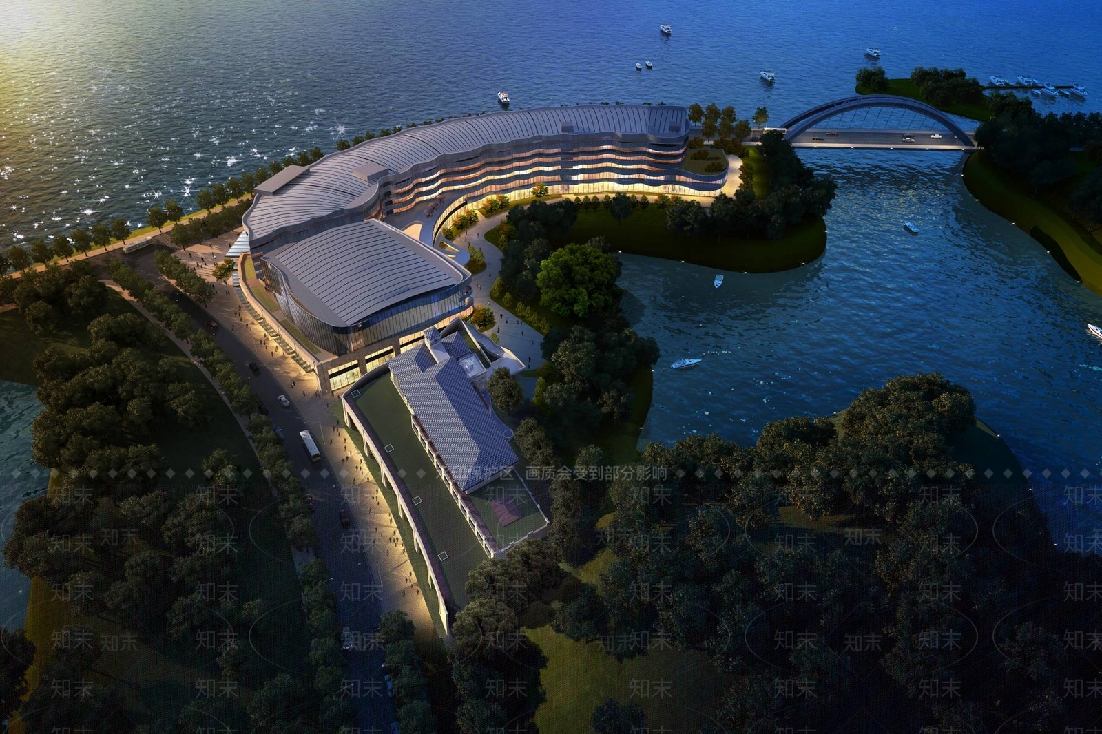 现代酒店外观3D模型下载【ID:1195096608】