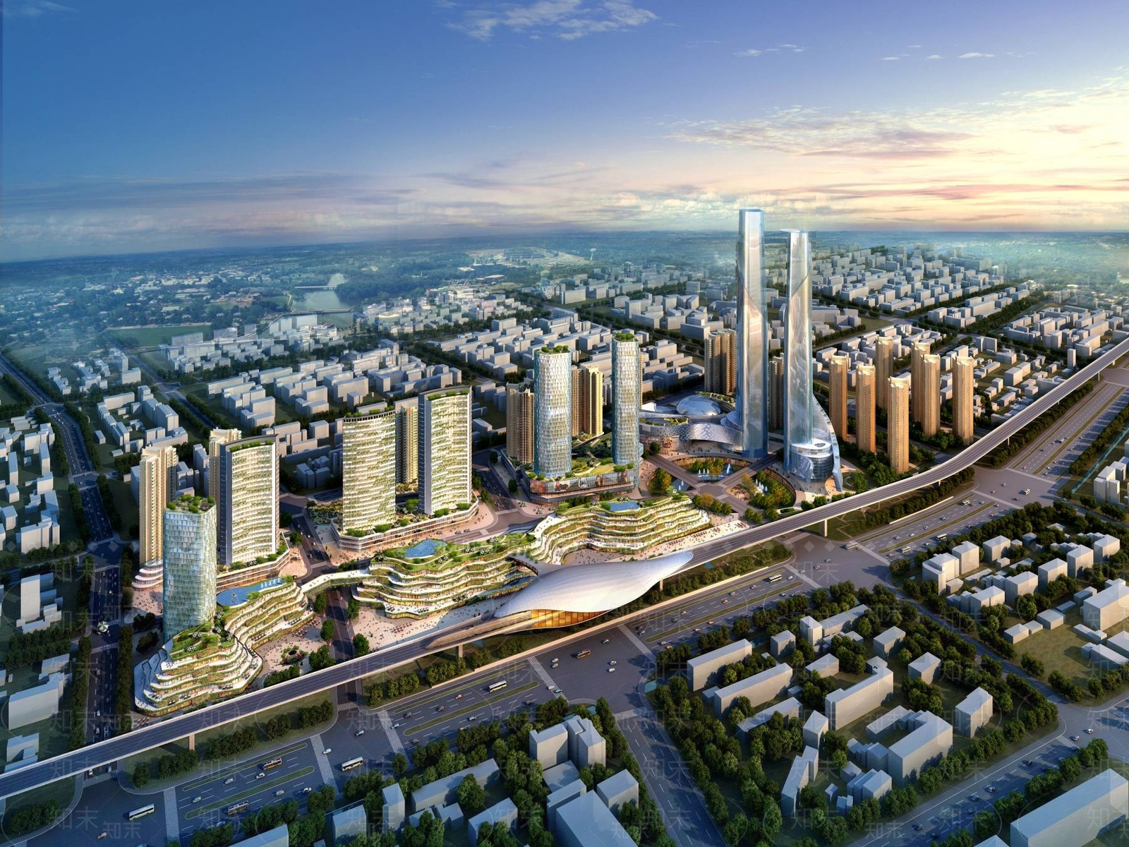 现代商场3D模型下载【ID:1195096978】
