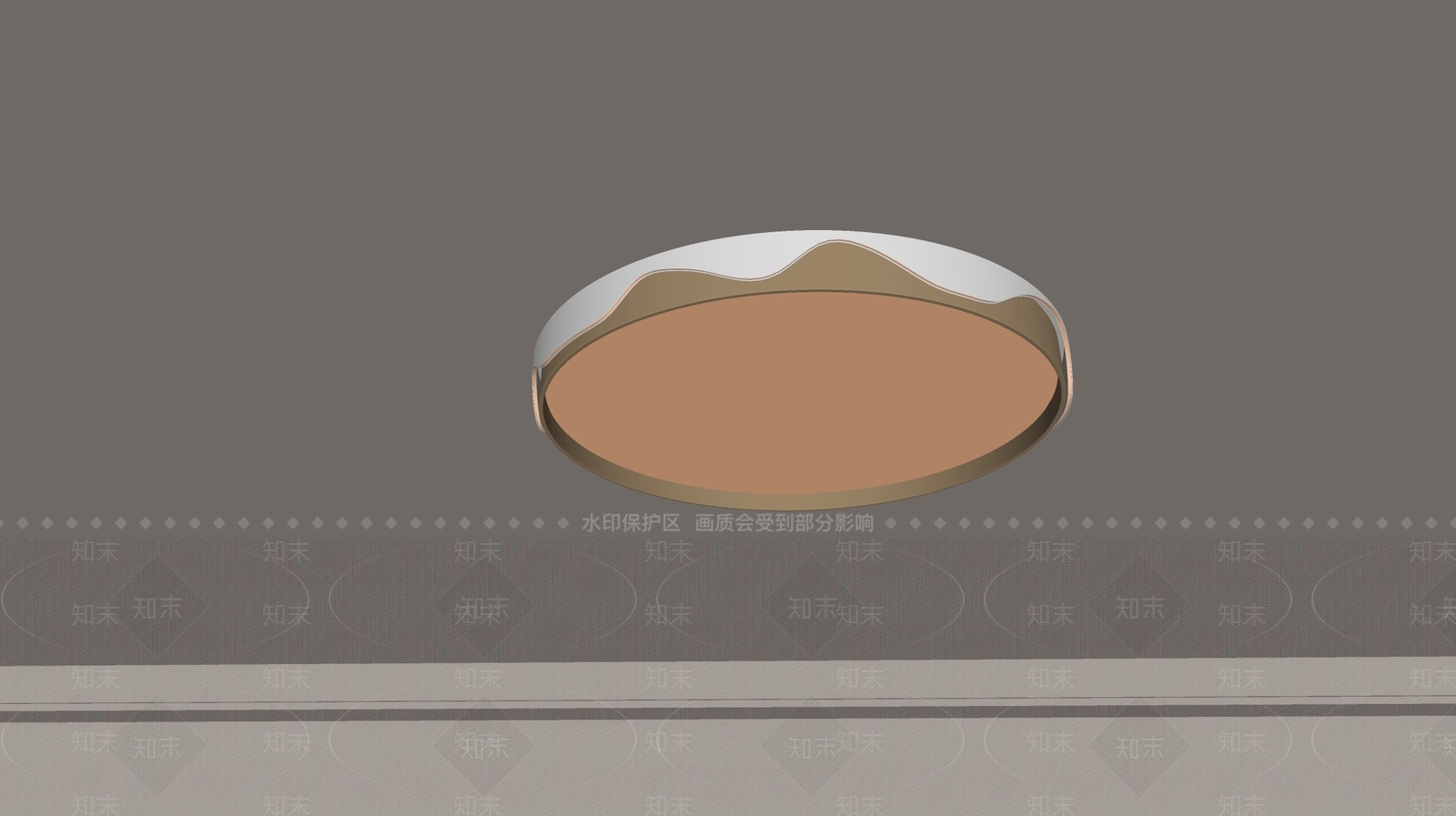 现代吸顶灯SU模型下载【ID:1195102742】