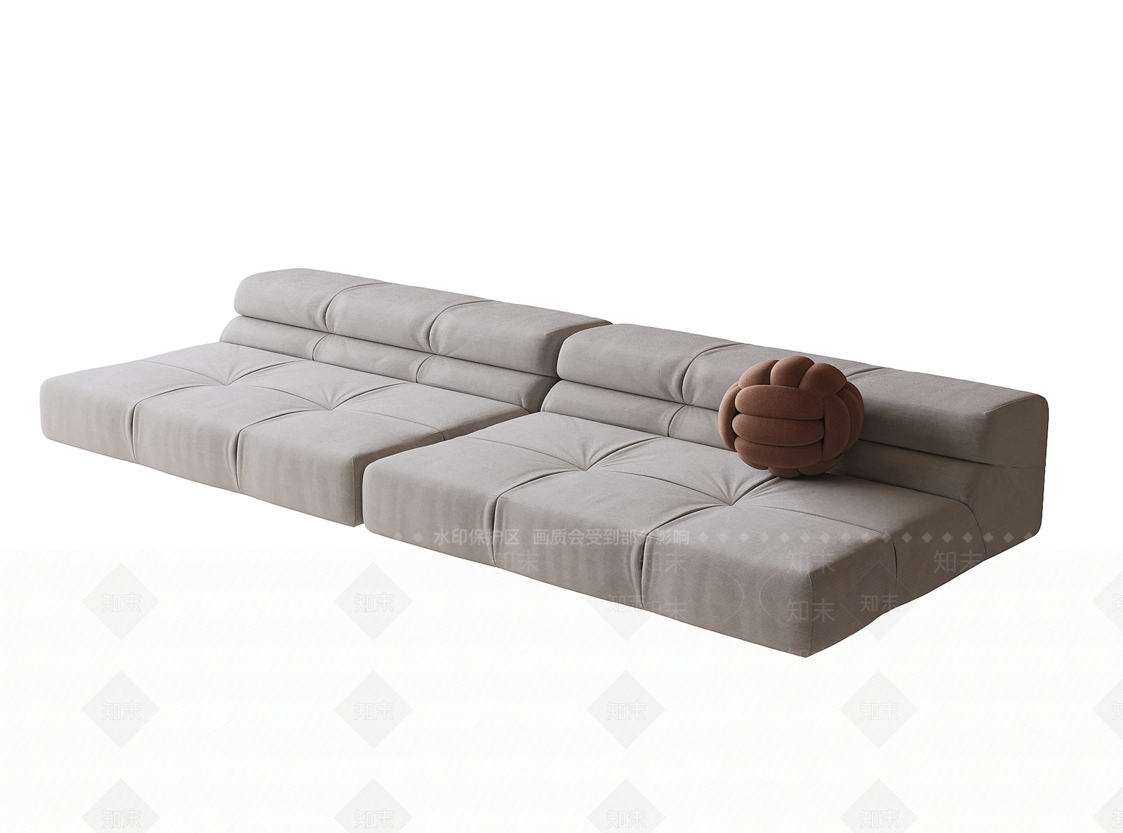 现代坐垫SU模型下载【ID:1195107425】