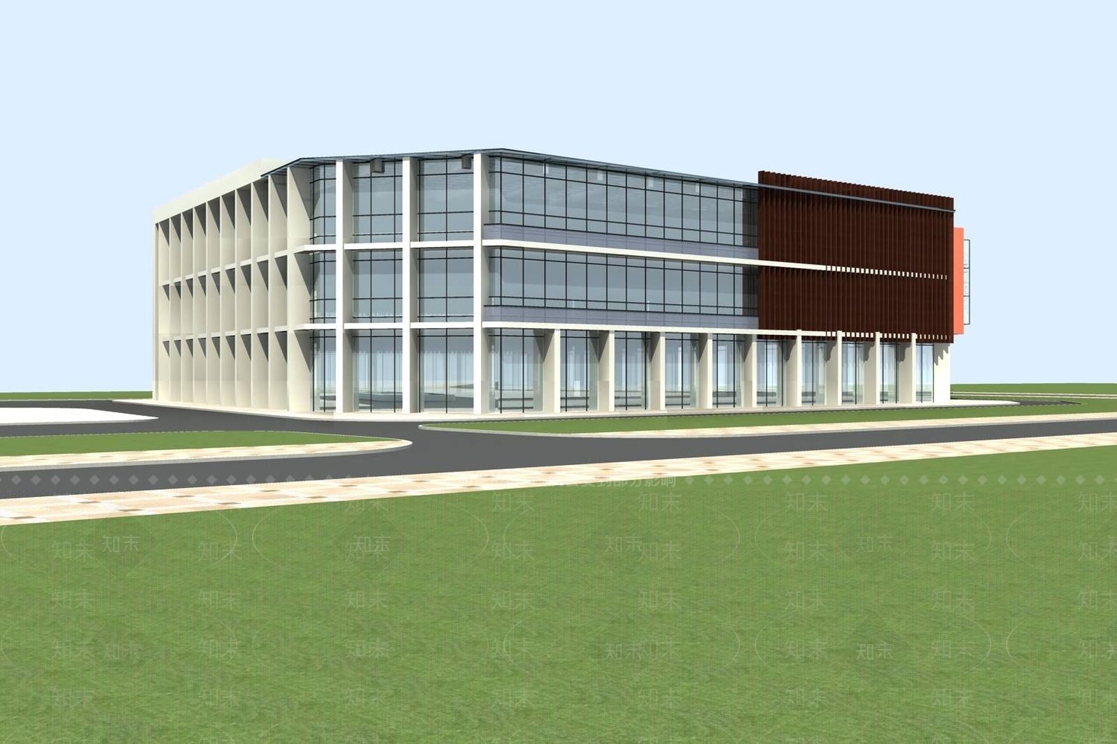 现代其他办公空间3D模型下载【ID:1195111400】