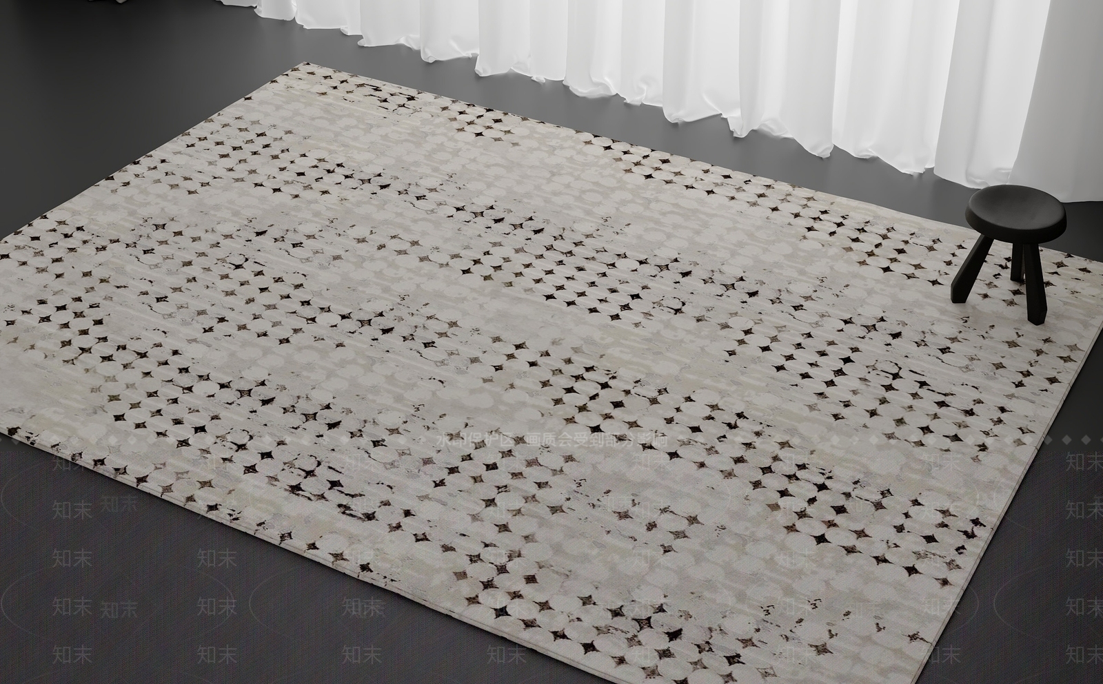 意式轻奢地毯SU模型下载【ID:1195112898】